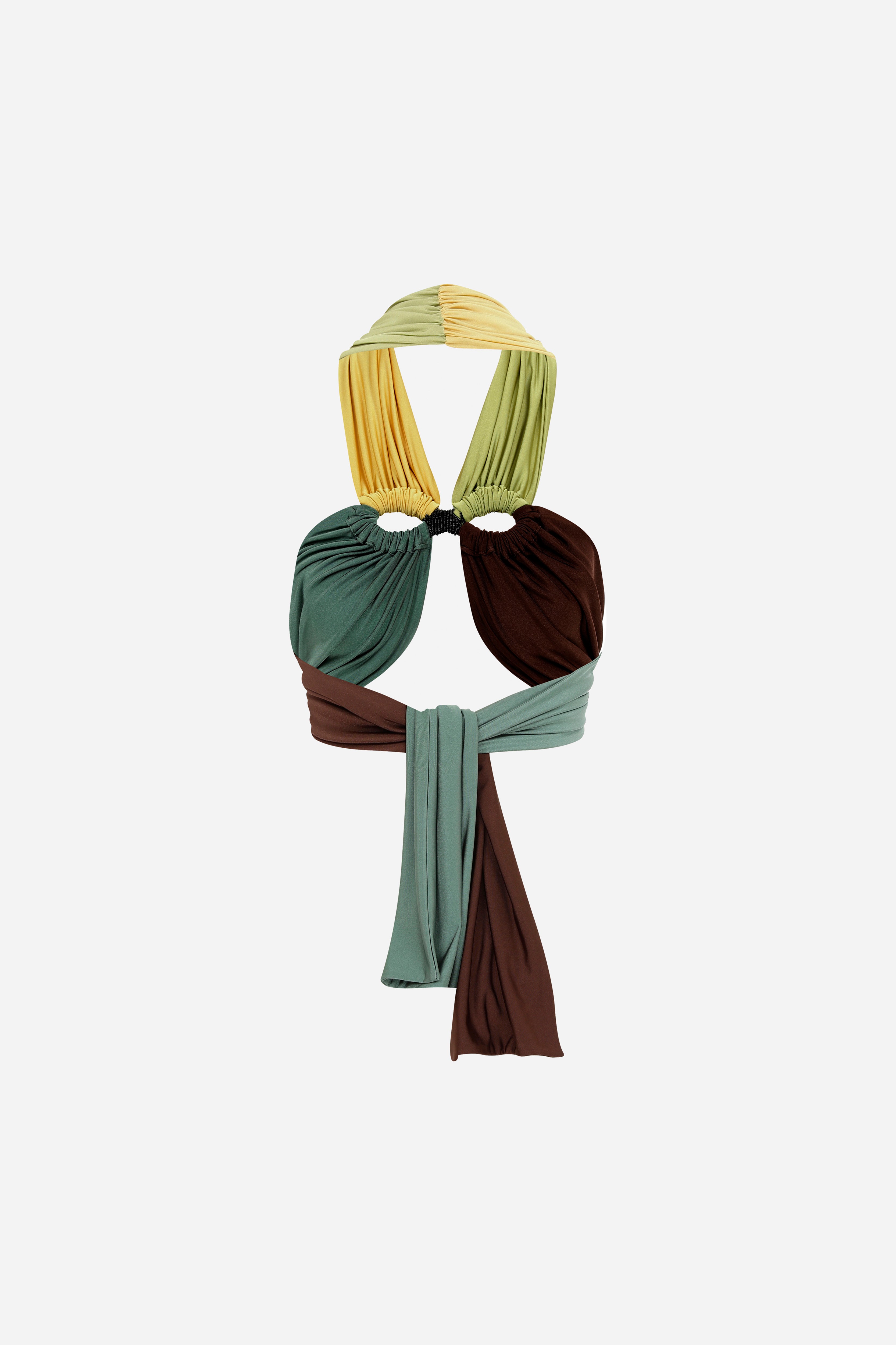 VALERIA - JERSEY TOP WITH ACCESSORY