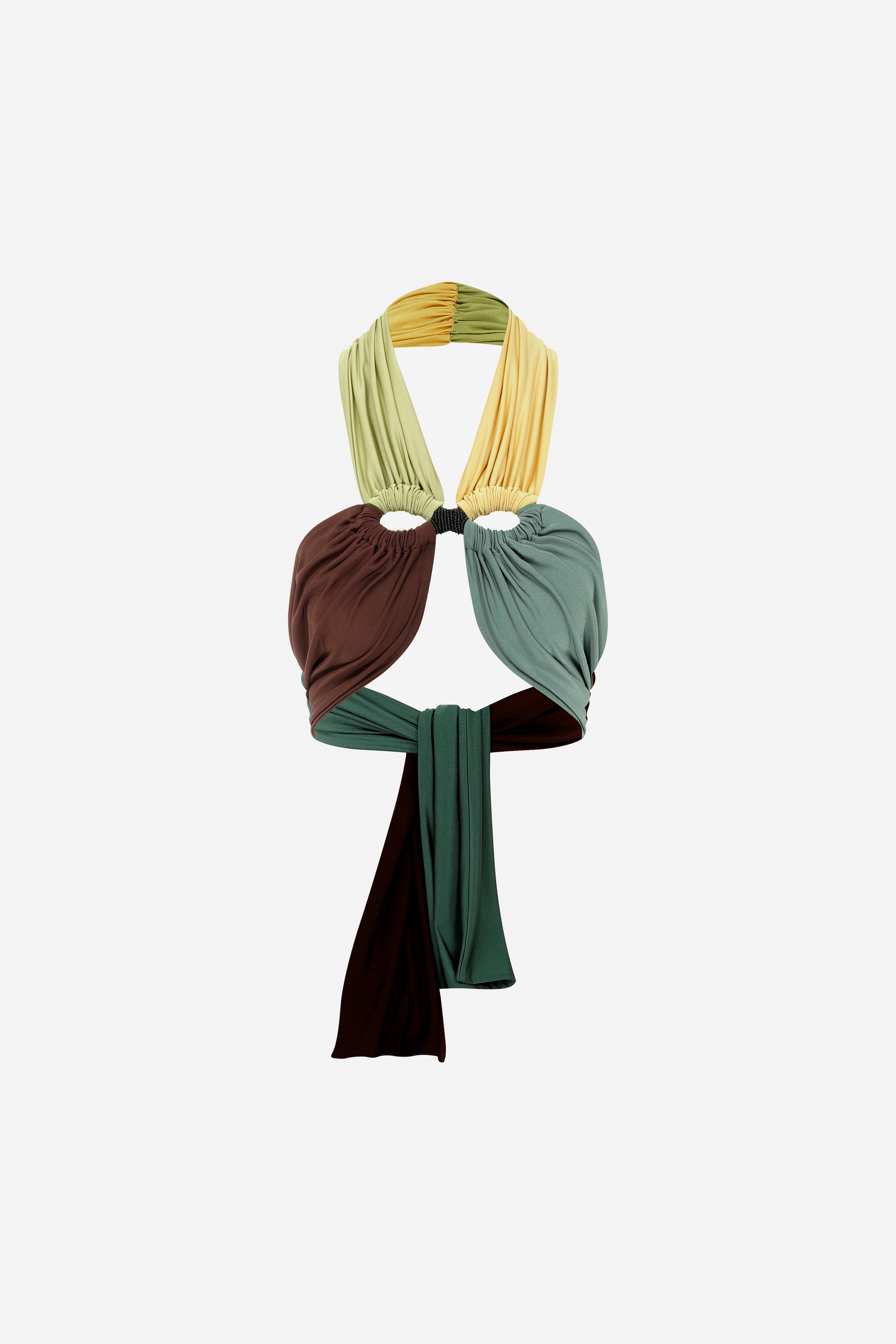 VALERIA - JERSEY TOP WITH ACCESSORY