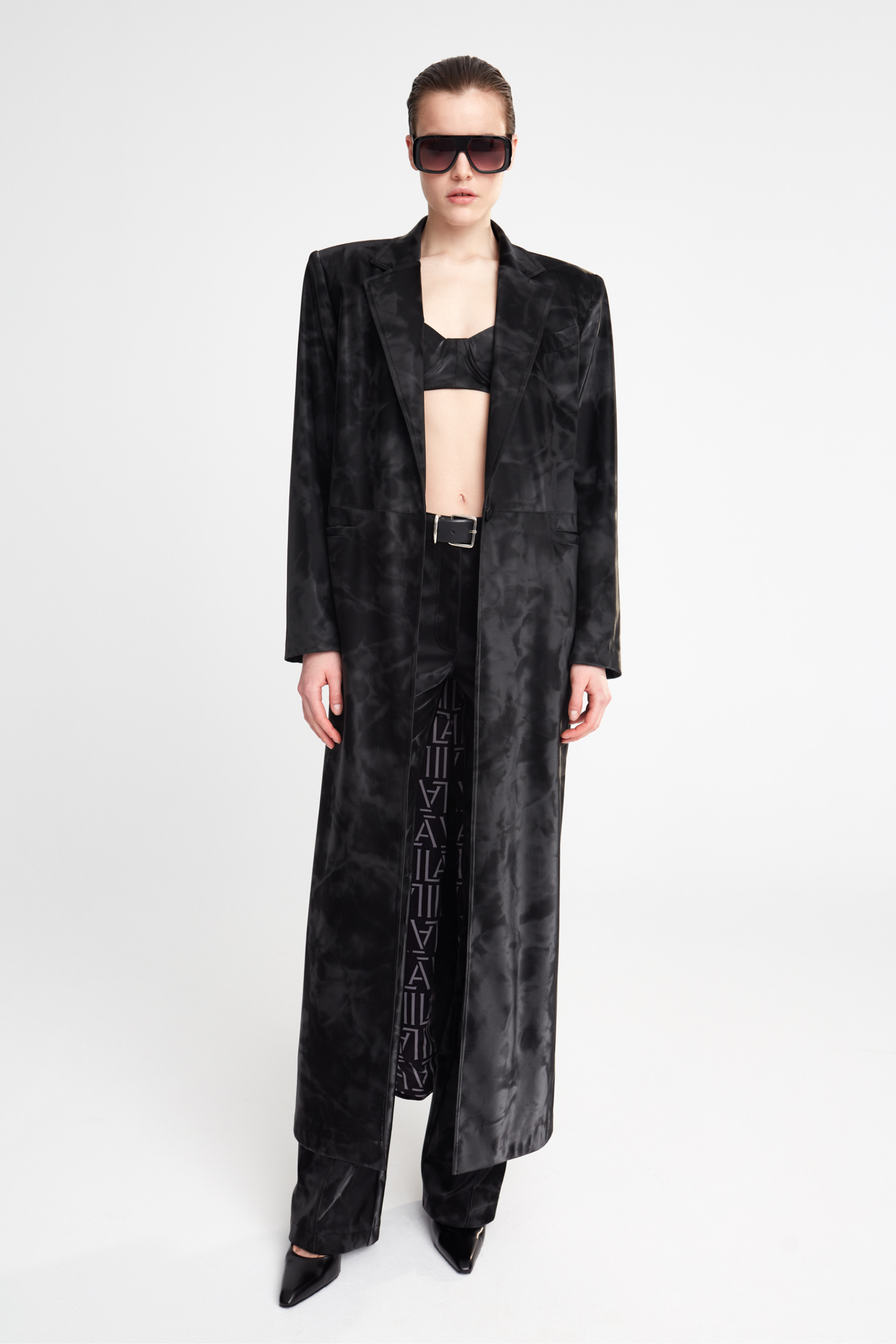 NINA - VEGAN LEATHER TROUSERS