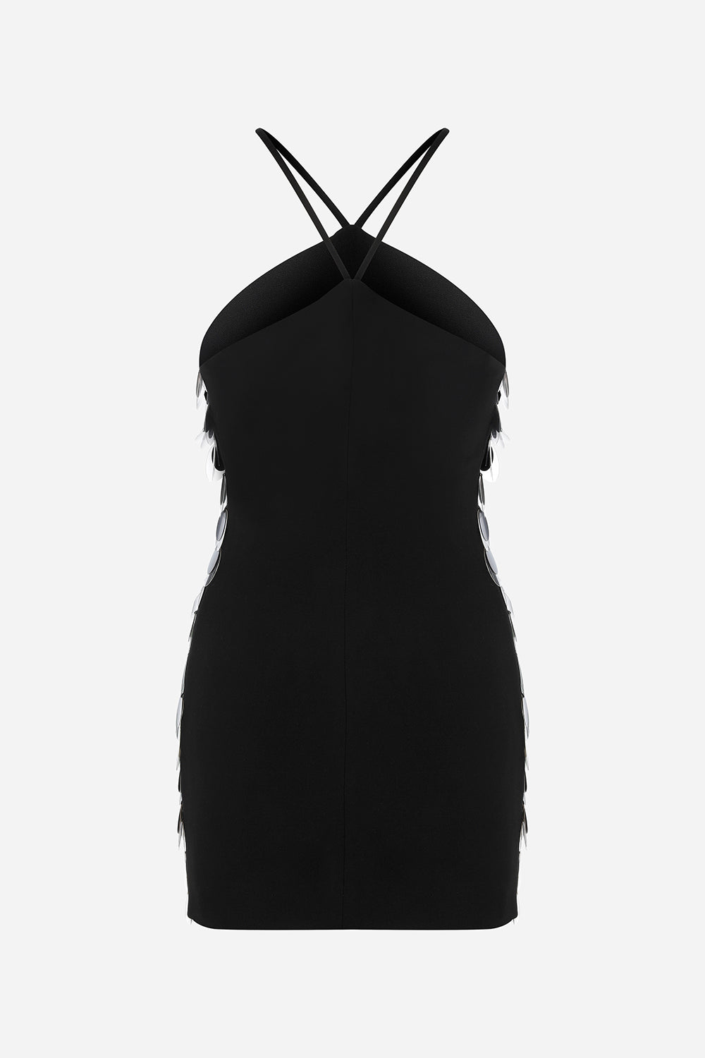 Veronica - Mini Dress With Hand-Stitched Sequin Details in Black – ILA ...
