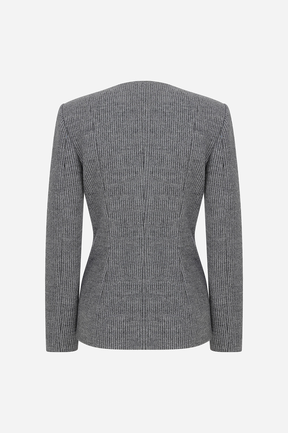 Elena - Knitted Wool Blend Blazer