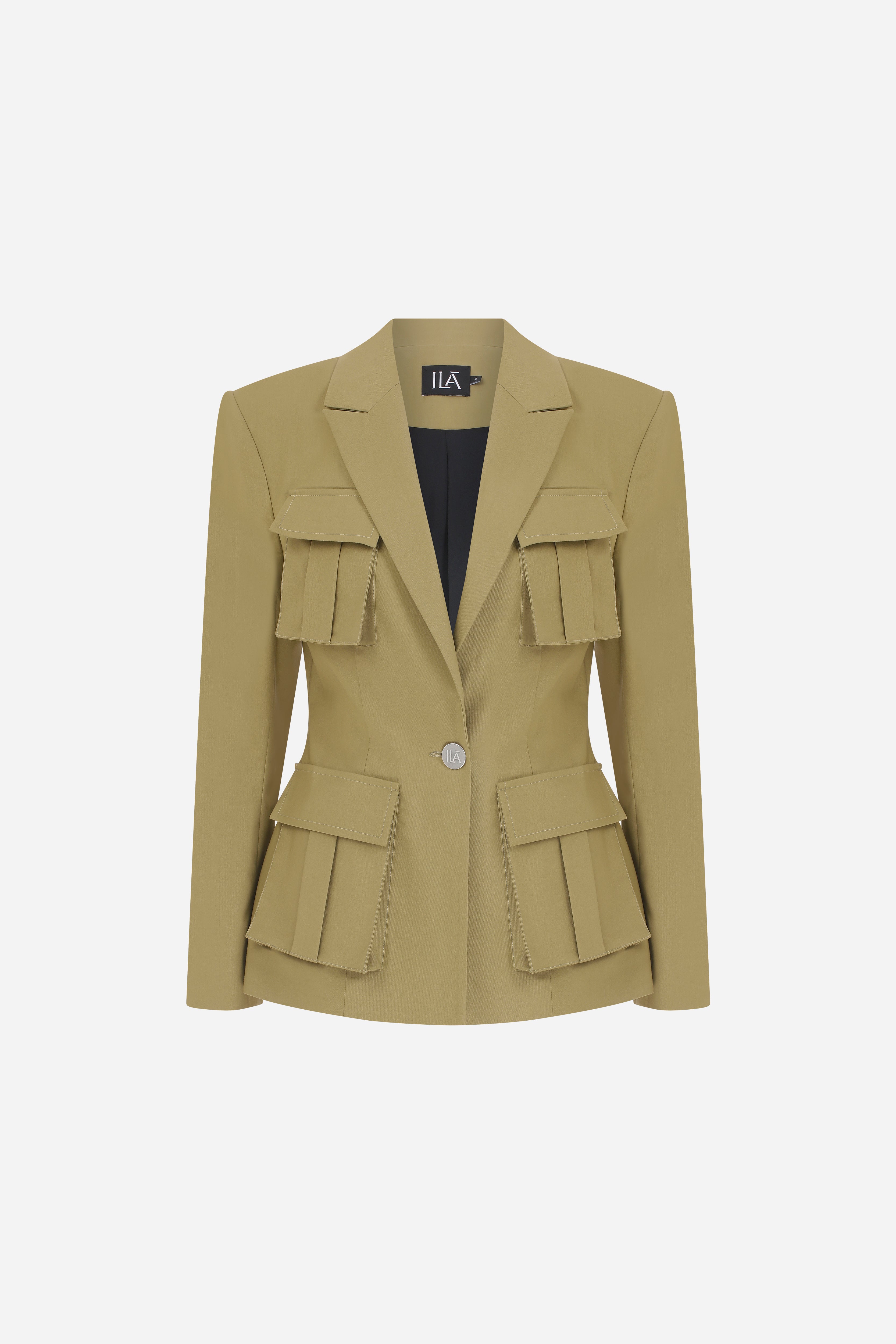 KELLY -BLAZER WITH CARGO POCKETS