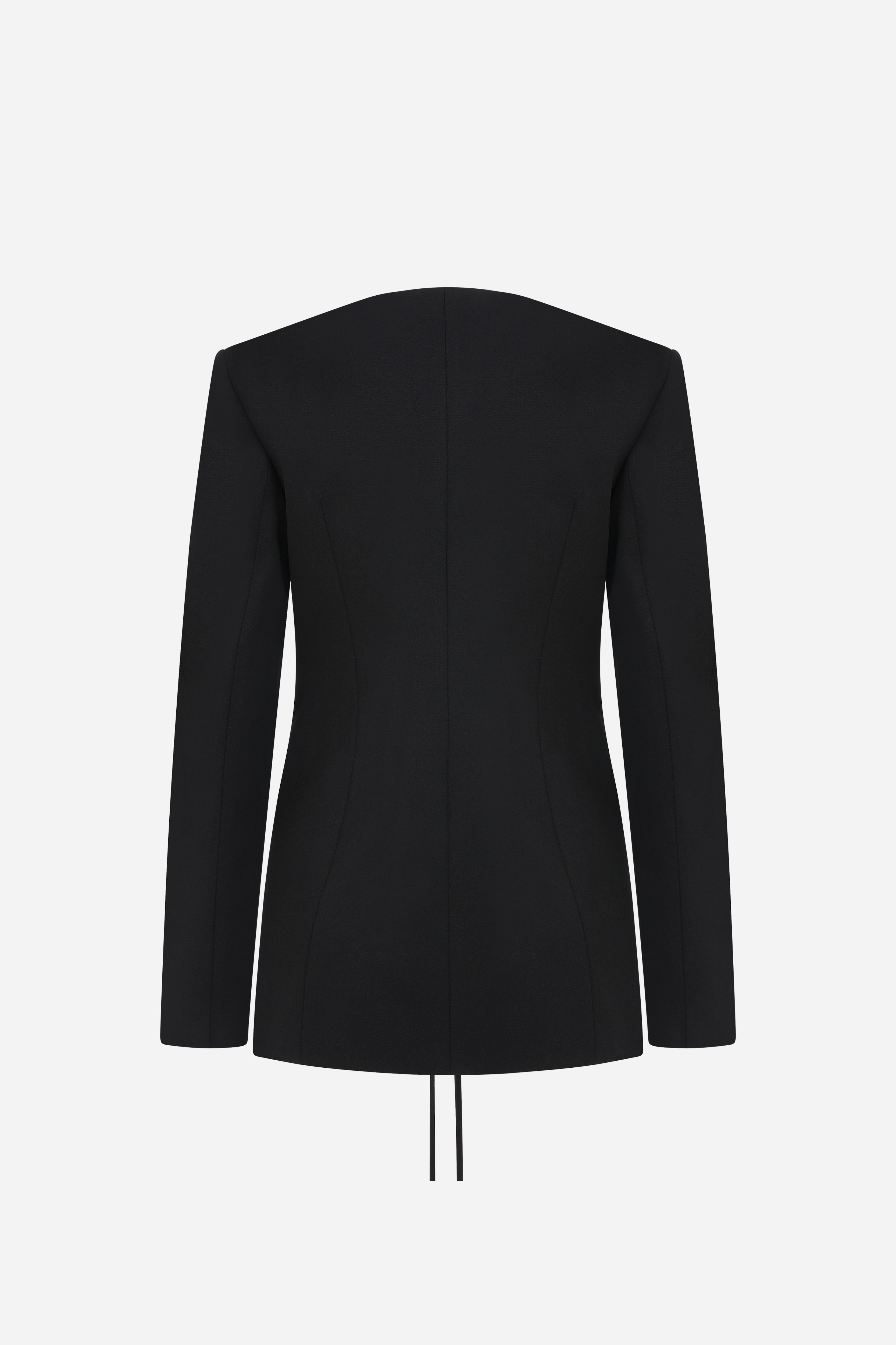LINDA -BLAZER WITH CUTOUT DETAILS IN FRONT