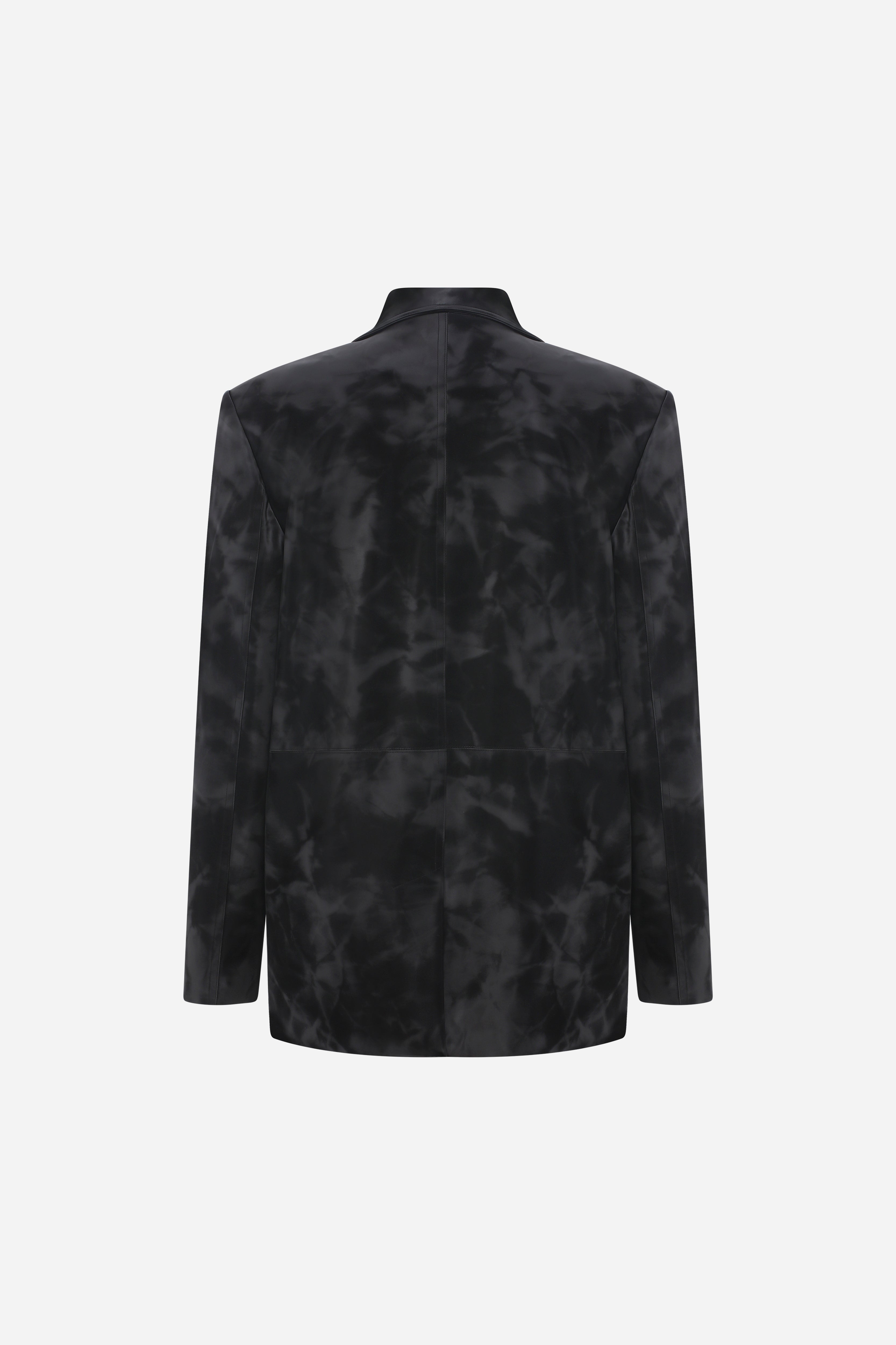 ROSIE-VEGAN LEATHER BLAZER