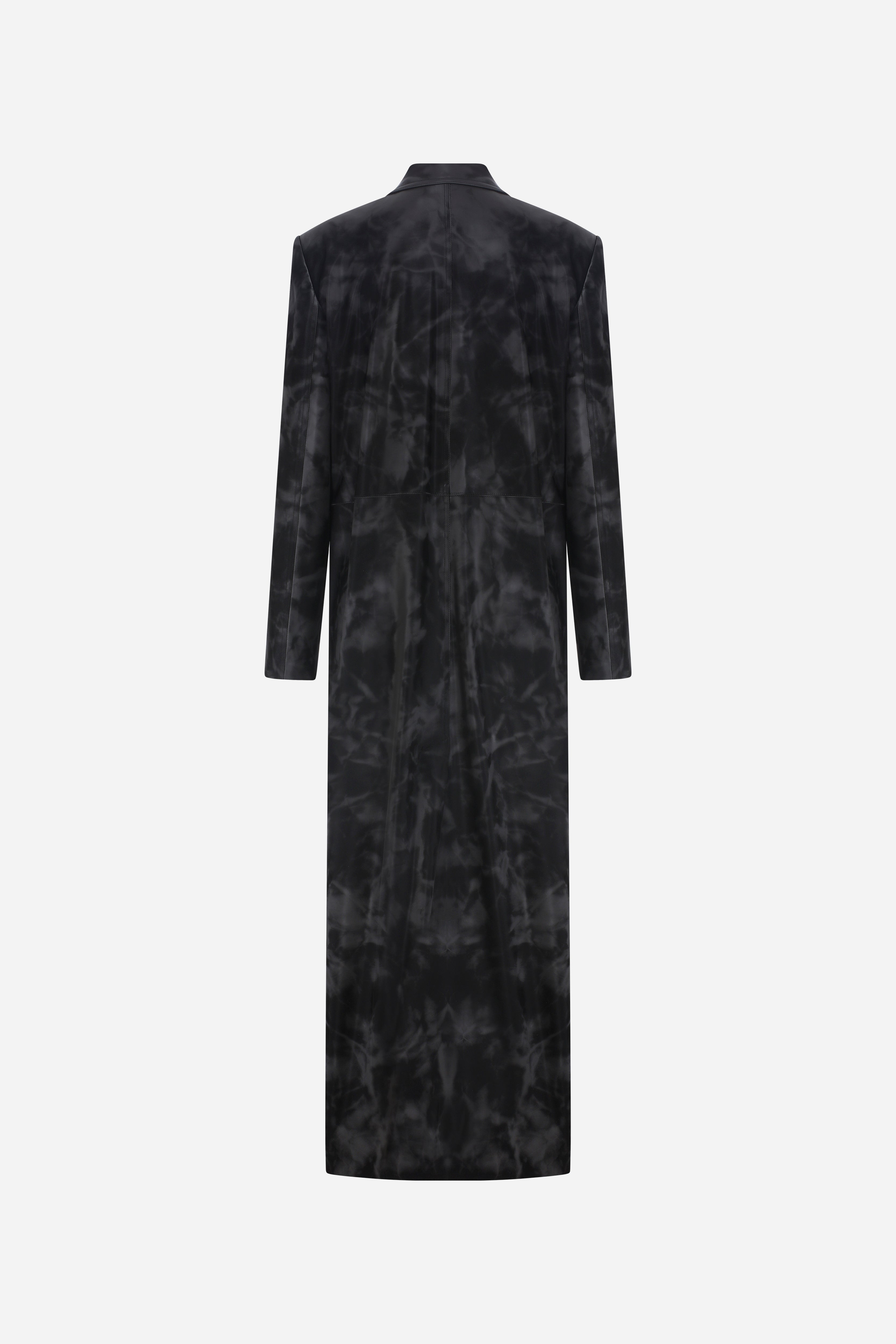 NINA -VEGAN LEATHER LONGCOAT