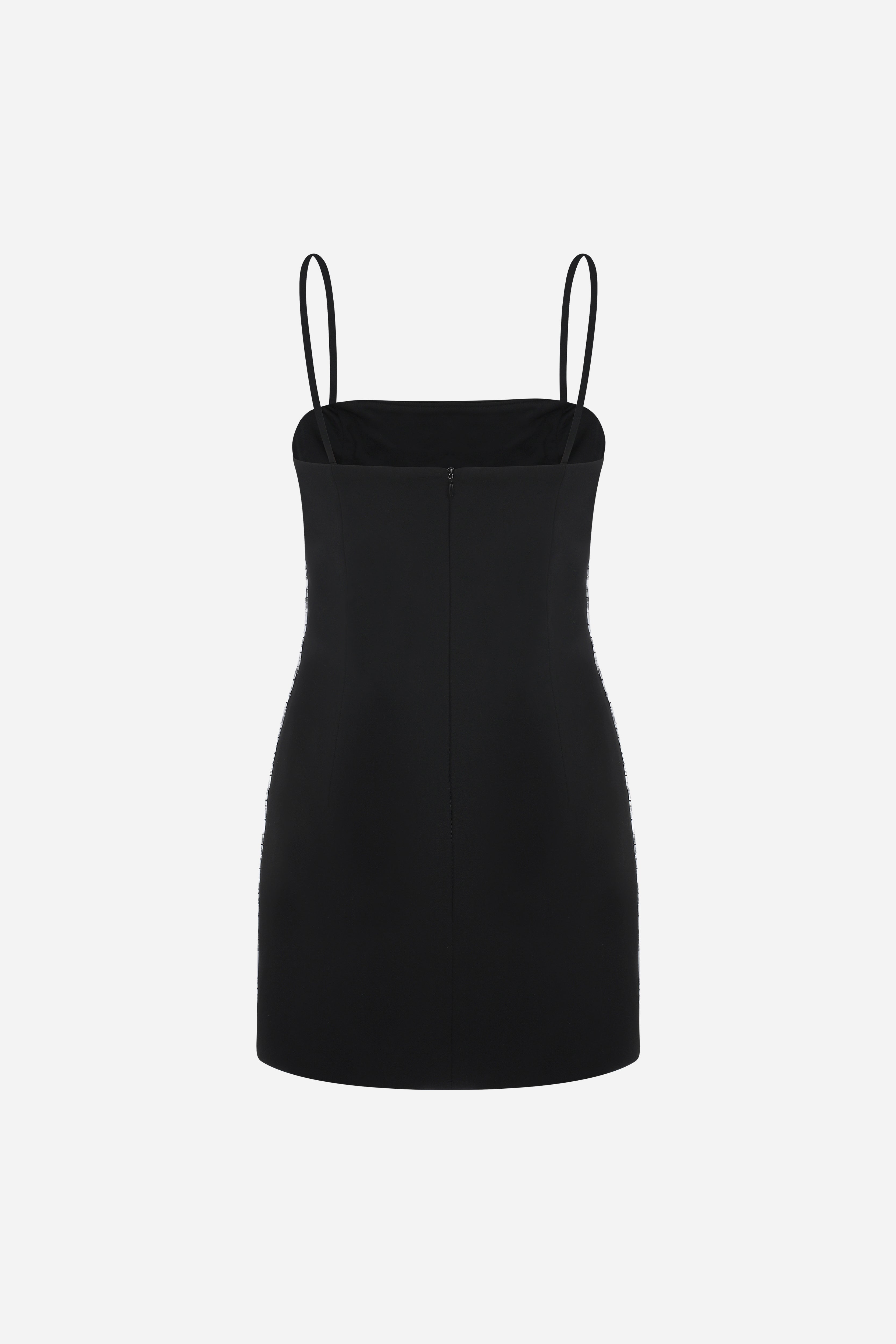 Duffy - Mini Dress with Hand Stitched Mirrors