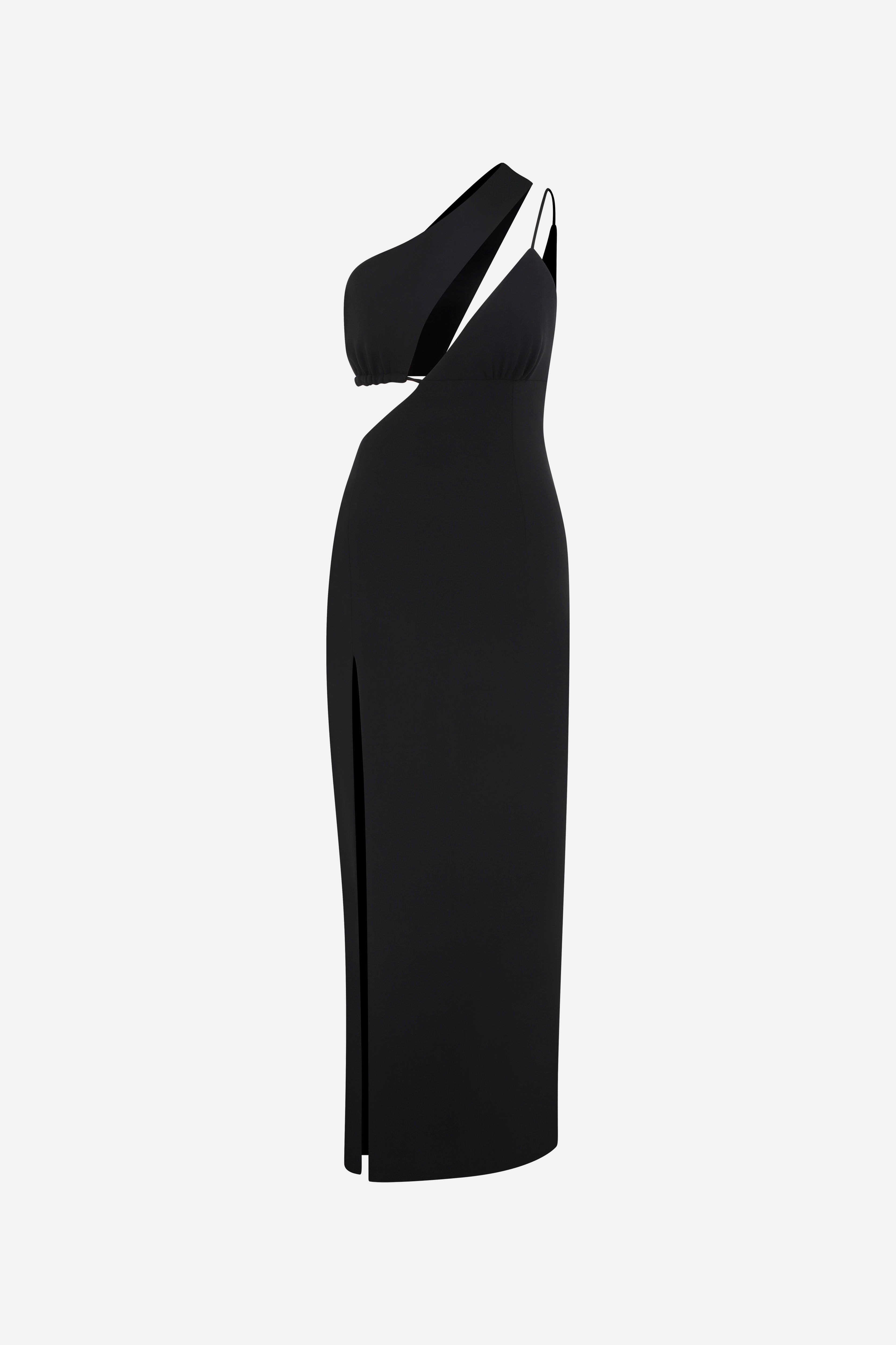 Ella - One Shoulder Cutout Midi Dress