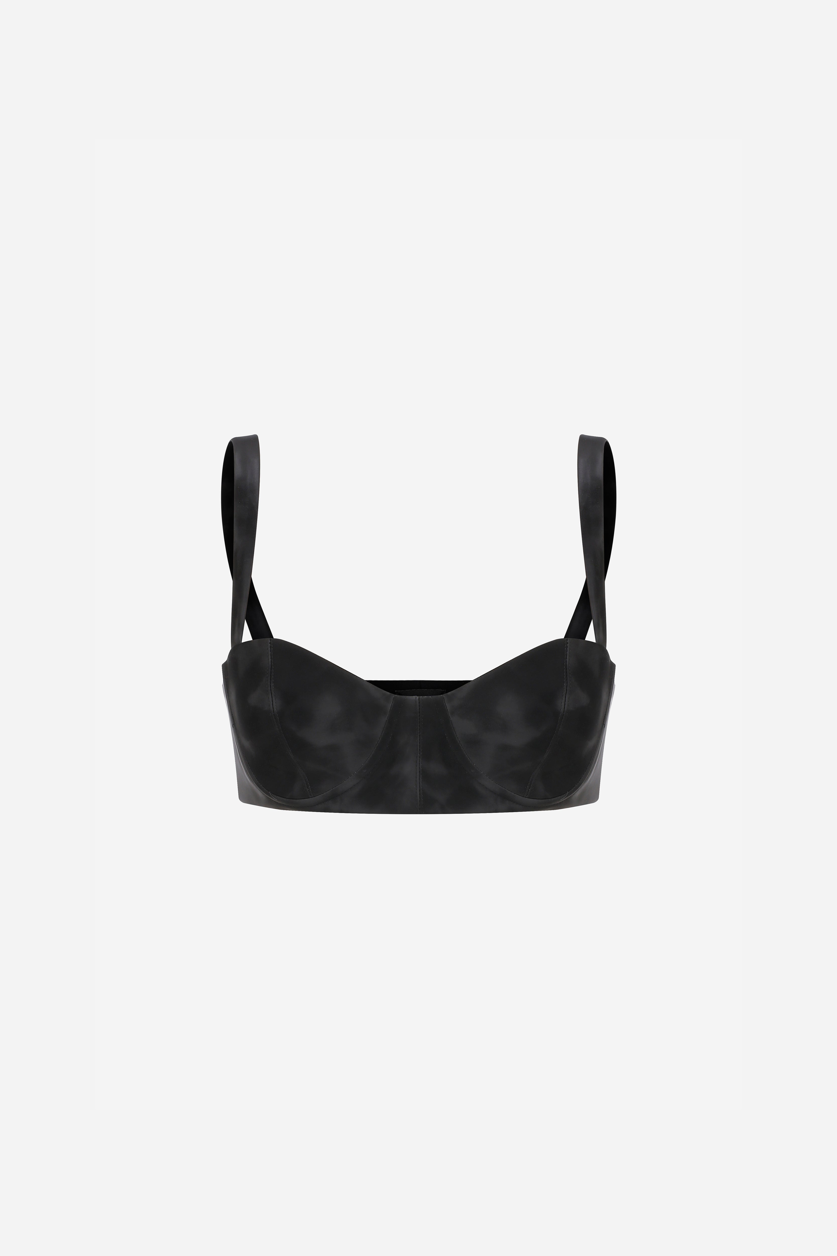 NINA - VEGAN LEATHER BRA