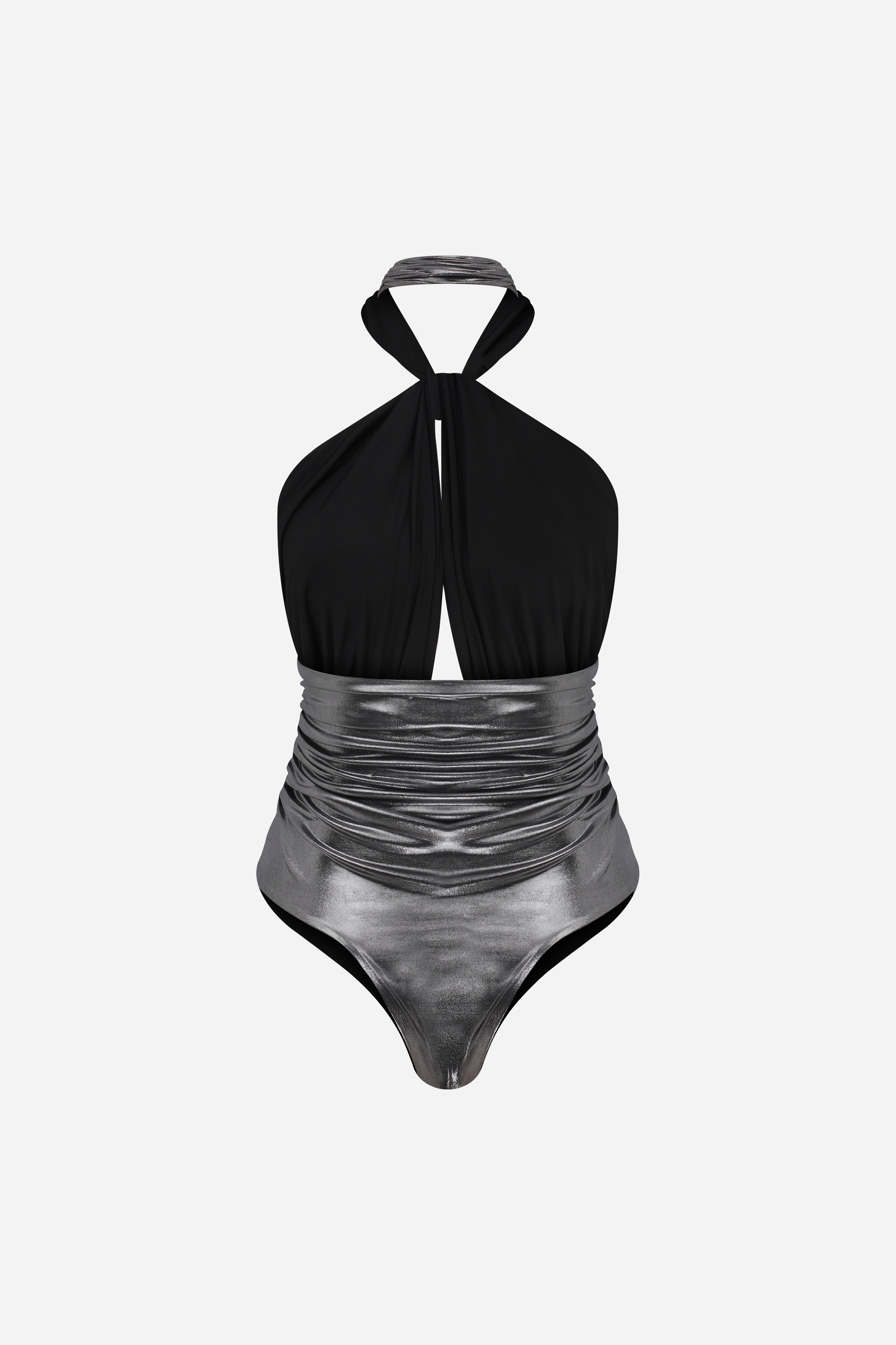 TRACY - JERSEY BODY WITH CUTOUT DETAILS