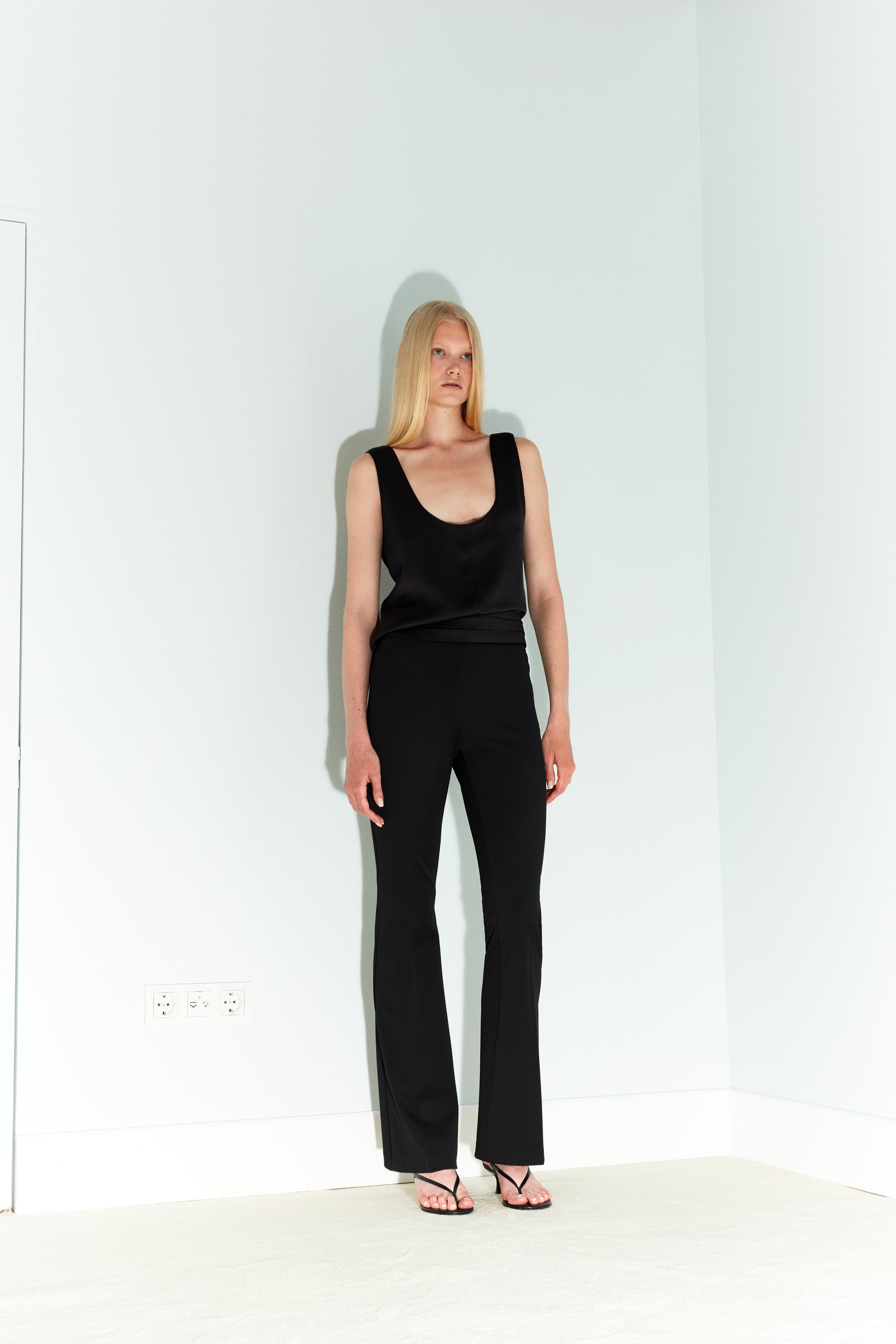 Christine - Trousers With Tuxedo Belt