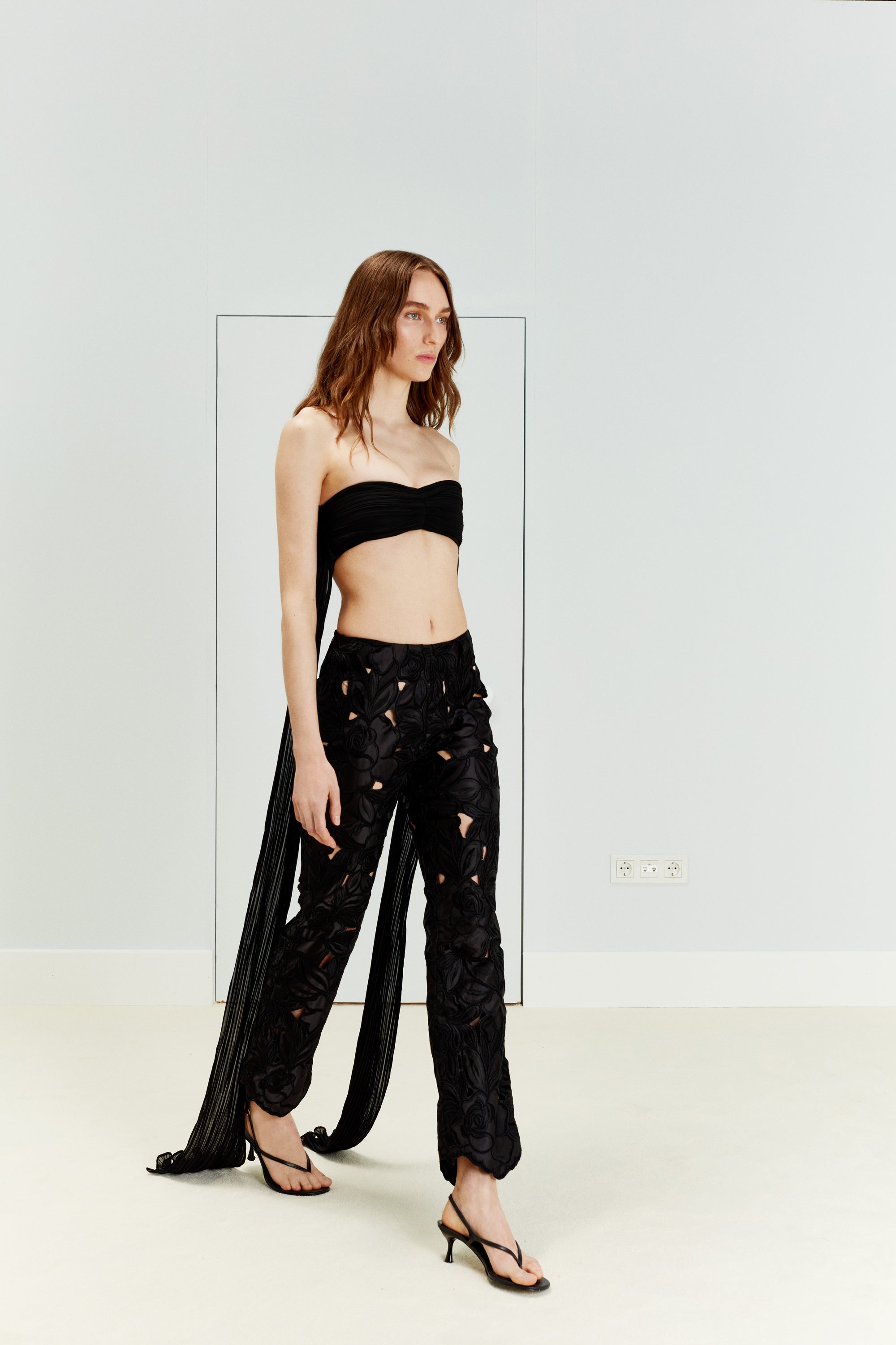 Saint - Rose Textured Trousers