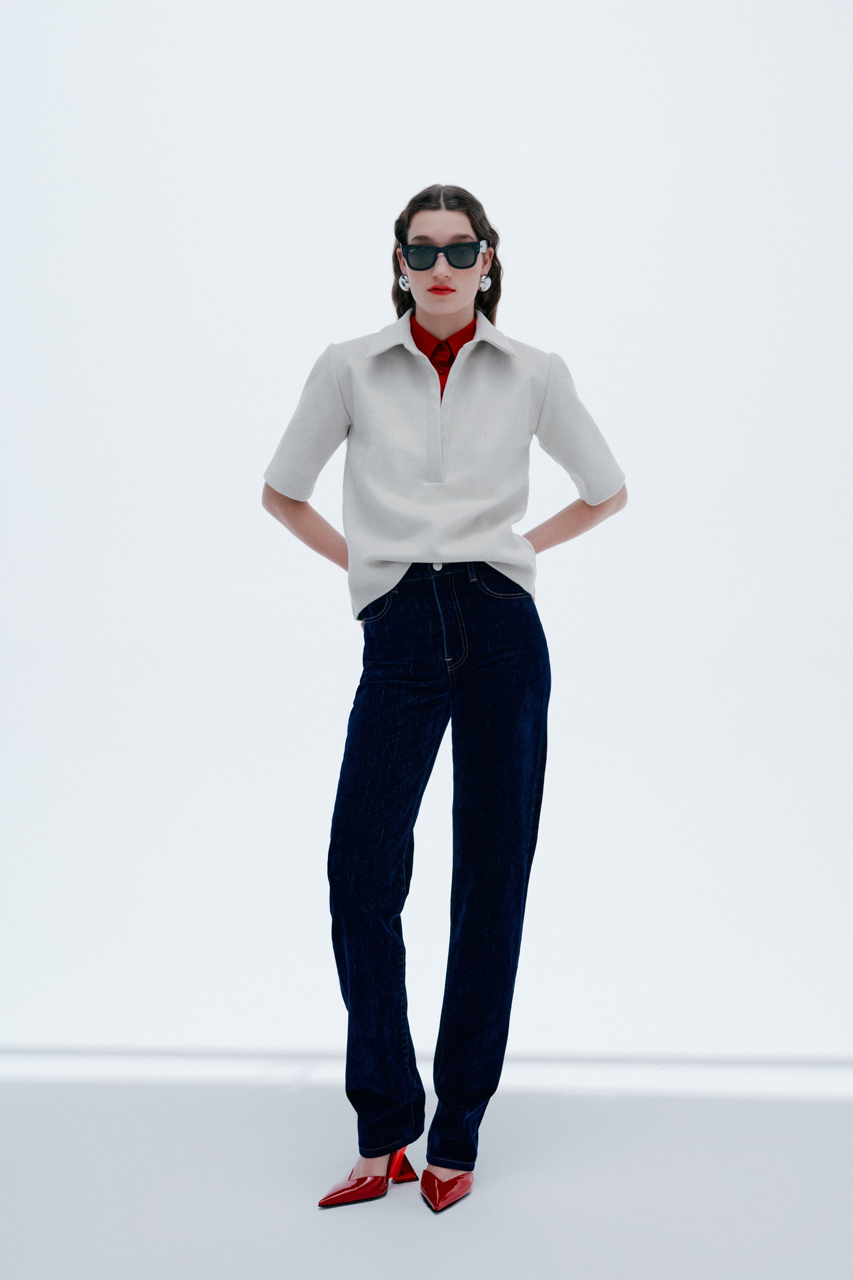 Shannon - Polo Neck T-shirt