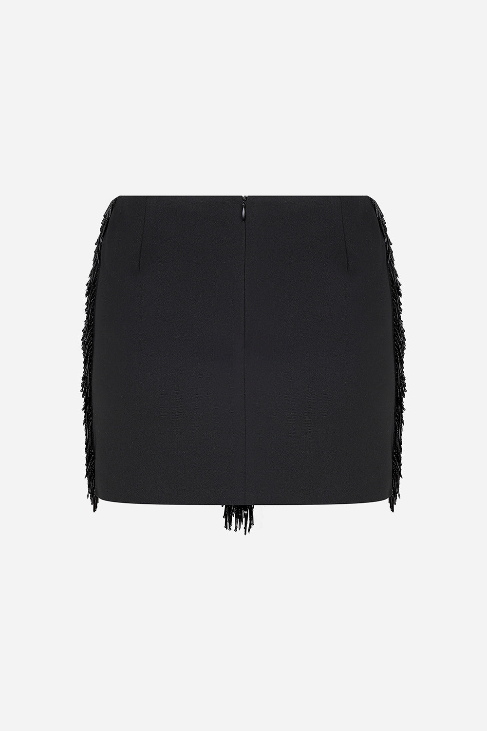 Ivy - Beaded Fringe Detailed Mini Skirt