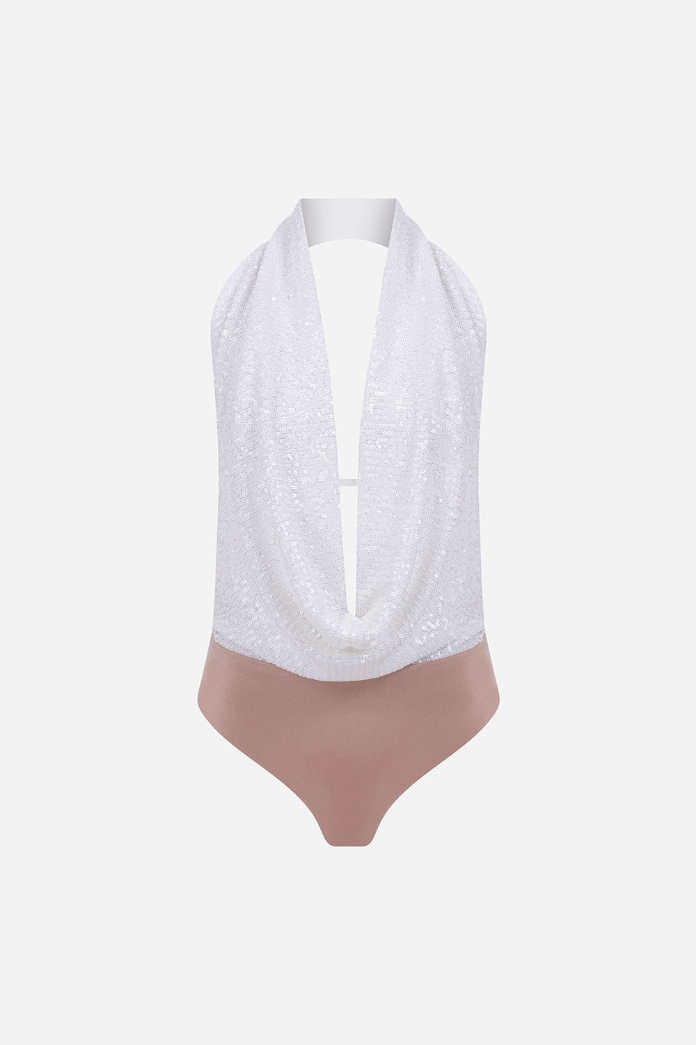 Dolly - Cowl Neck Sequin Body