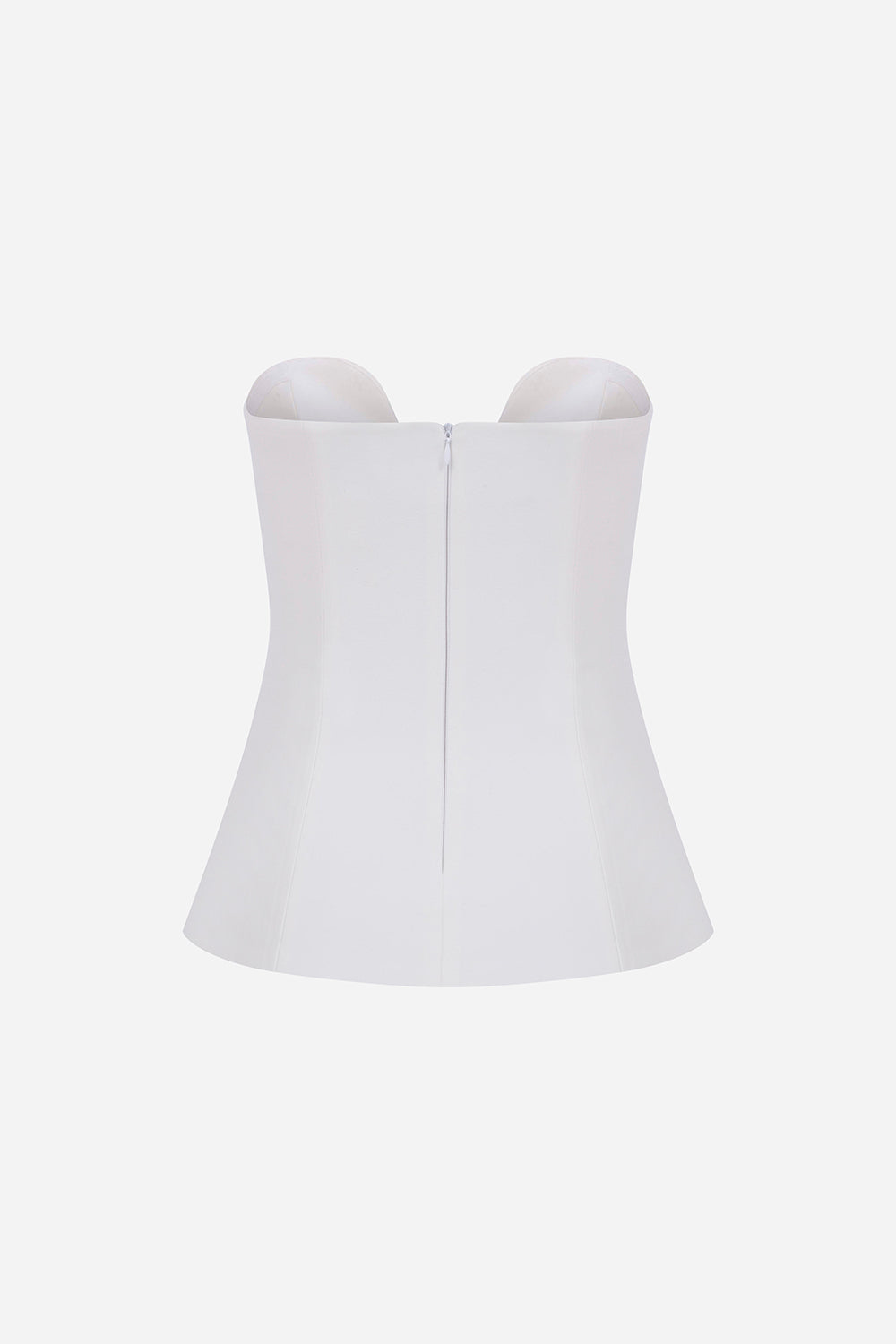 Claire - Corset Top with Beaded Fringe Detail