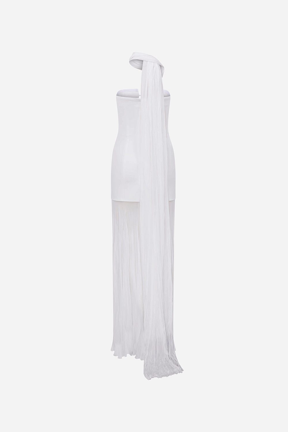 Laura - Strapless 3-String Dress With Crushed Chiffon Detail