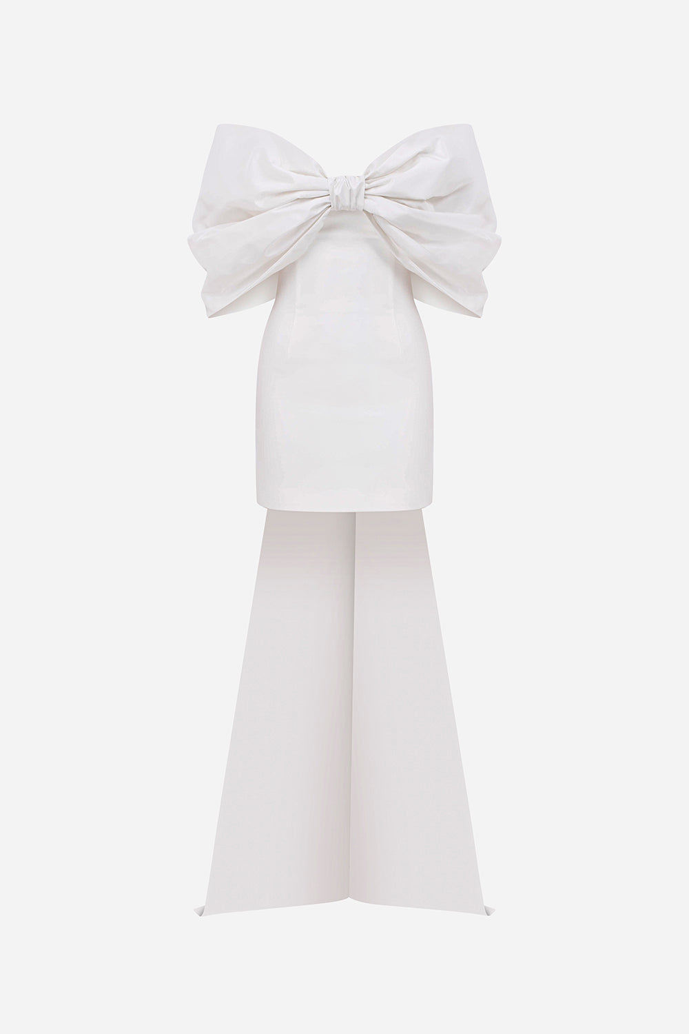Saint - Mini Dress With Bow Detail On The Chest