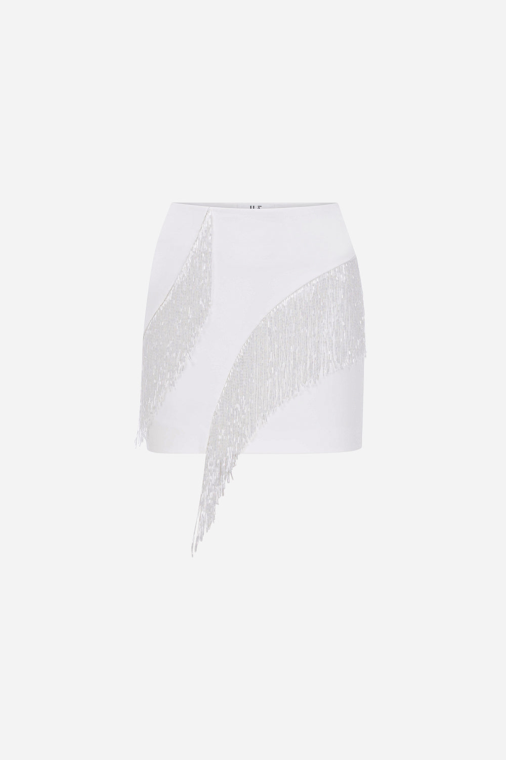 Coco - Beaded Fringe Detailed Mini Skirt