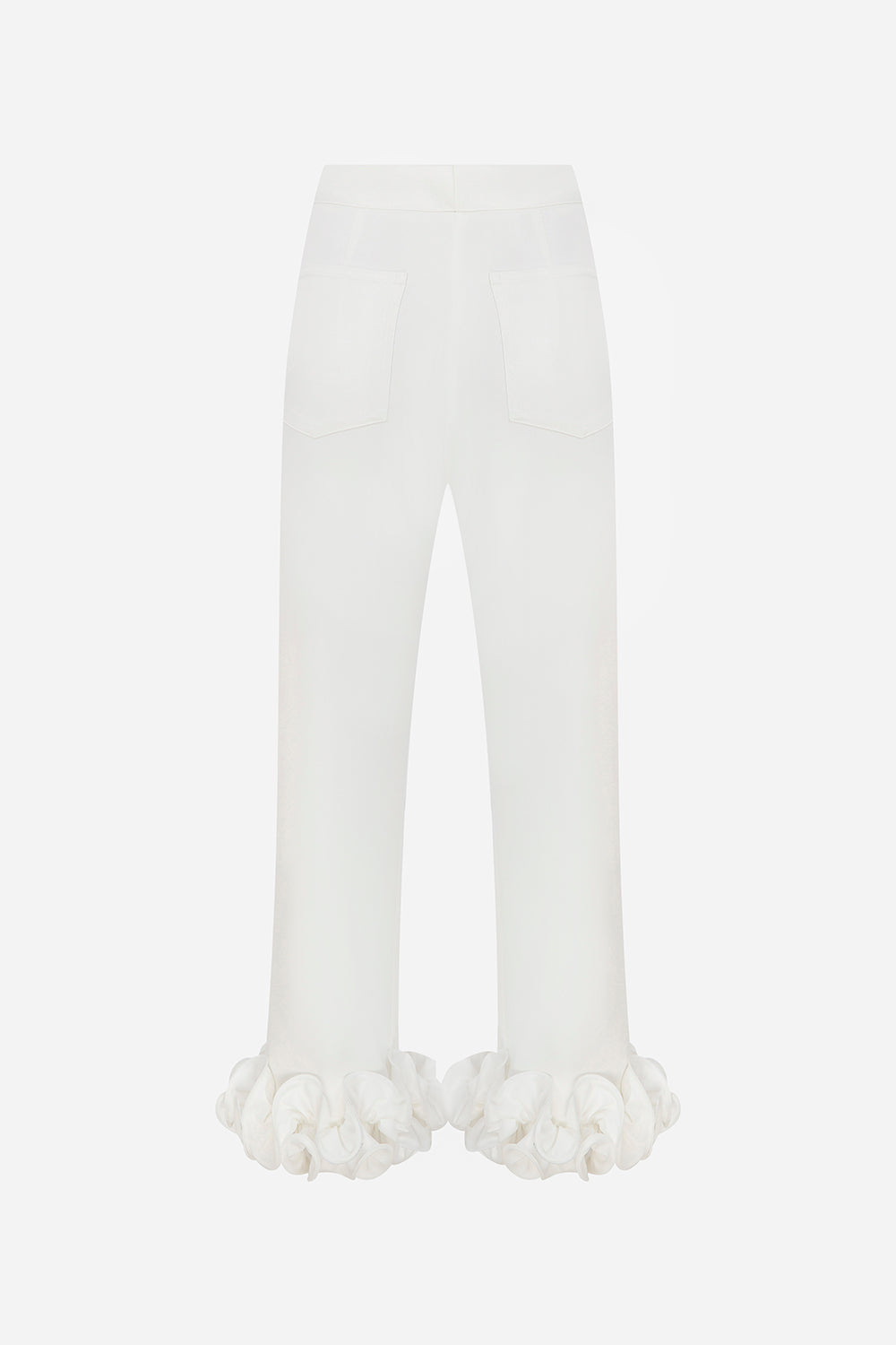 Gemma - Voluminous Detailed Trousers