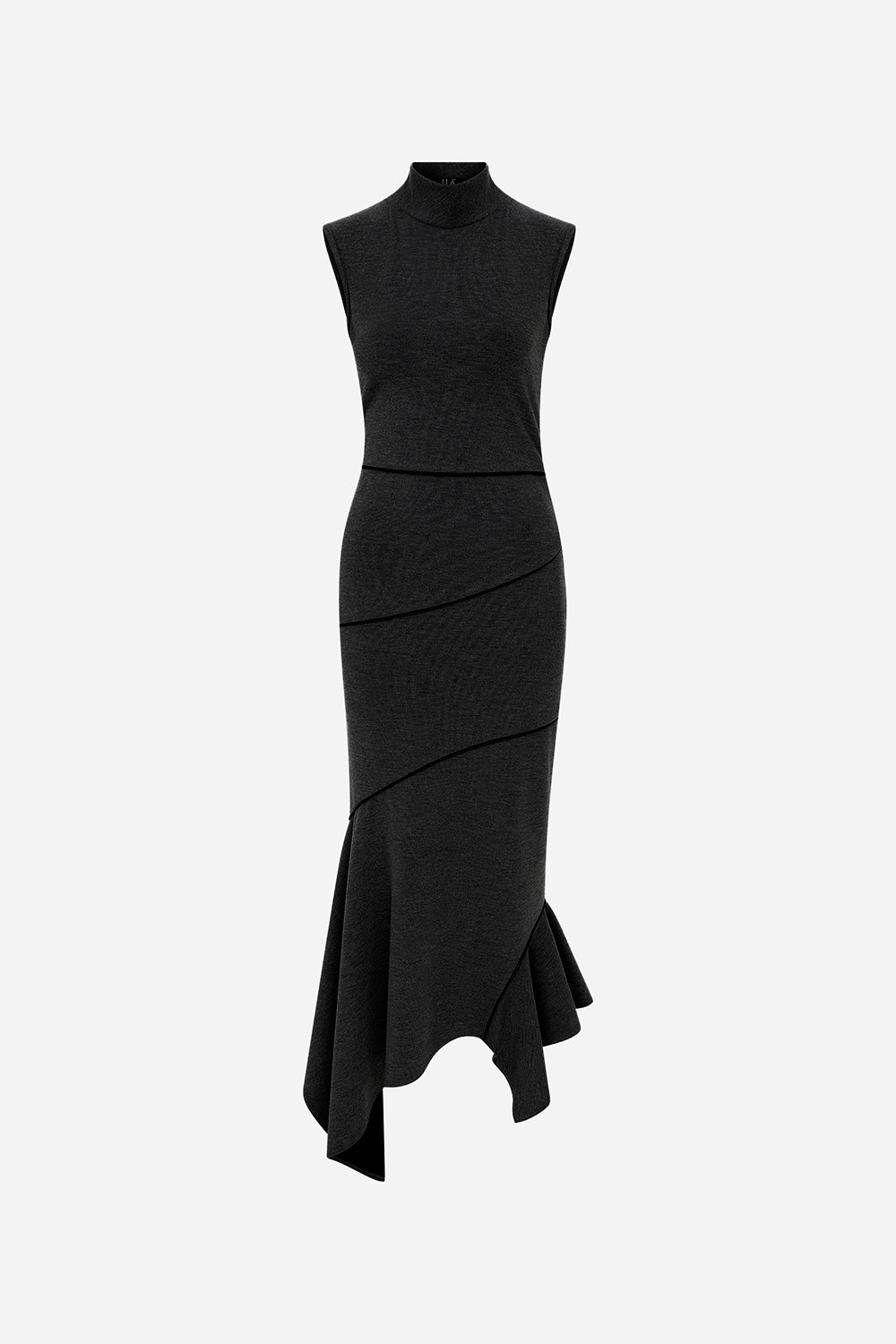 Marlene - Turtle Neck Knitted Midi Dress
