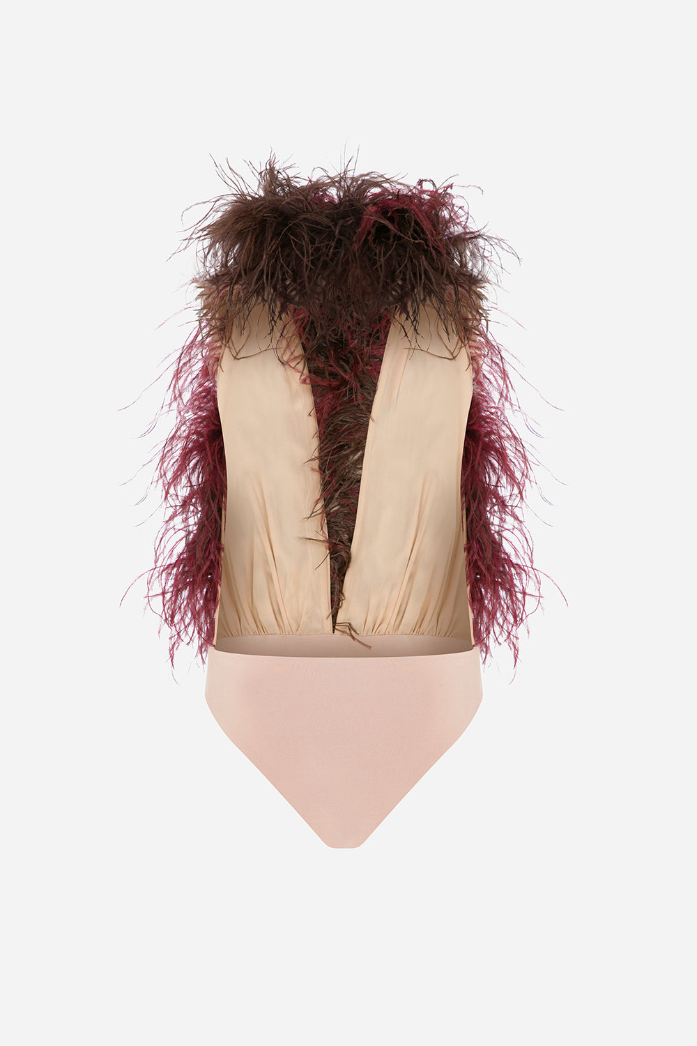 Tia - Ostrich Feather Detailed Body