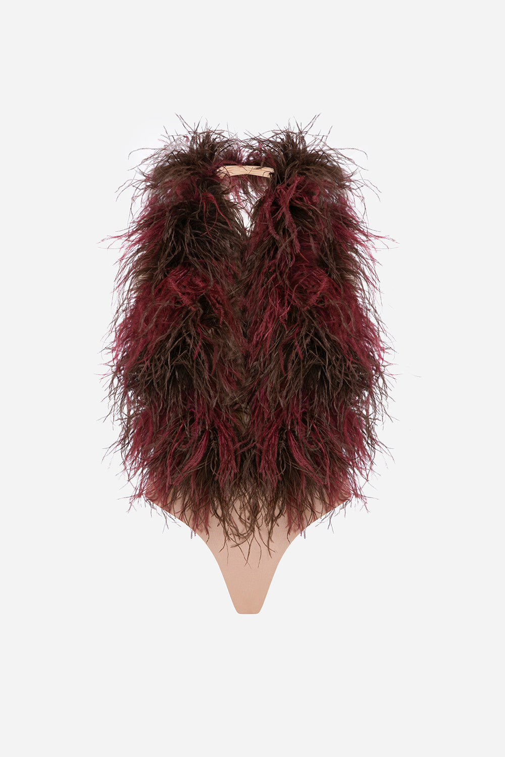 Tia - Ostrich Feather Detailed Body