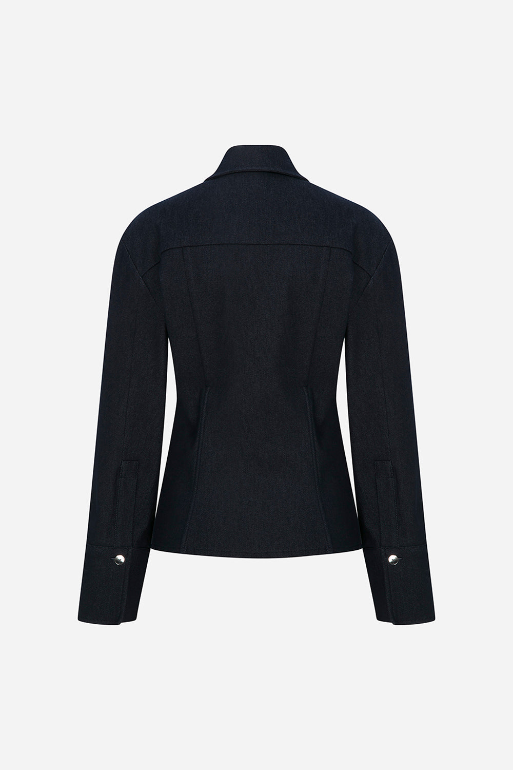 Ivy - Corset Detailed Denim Shirt