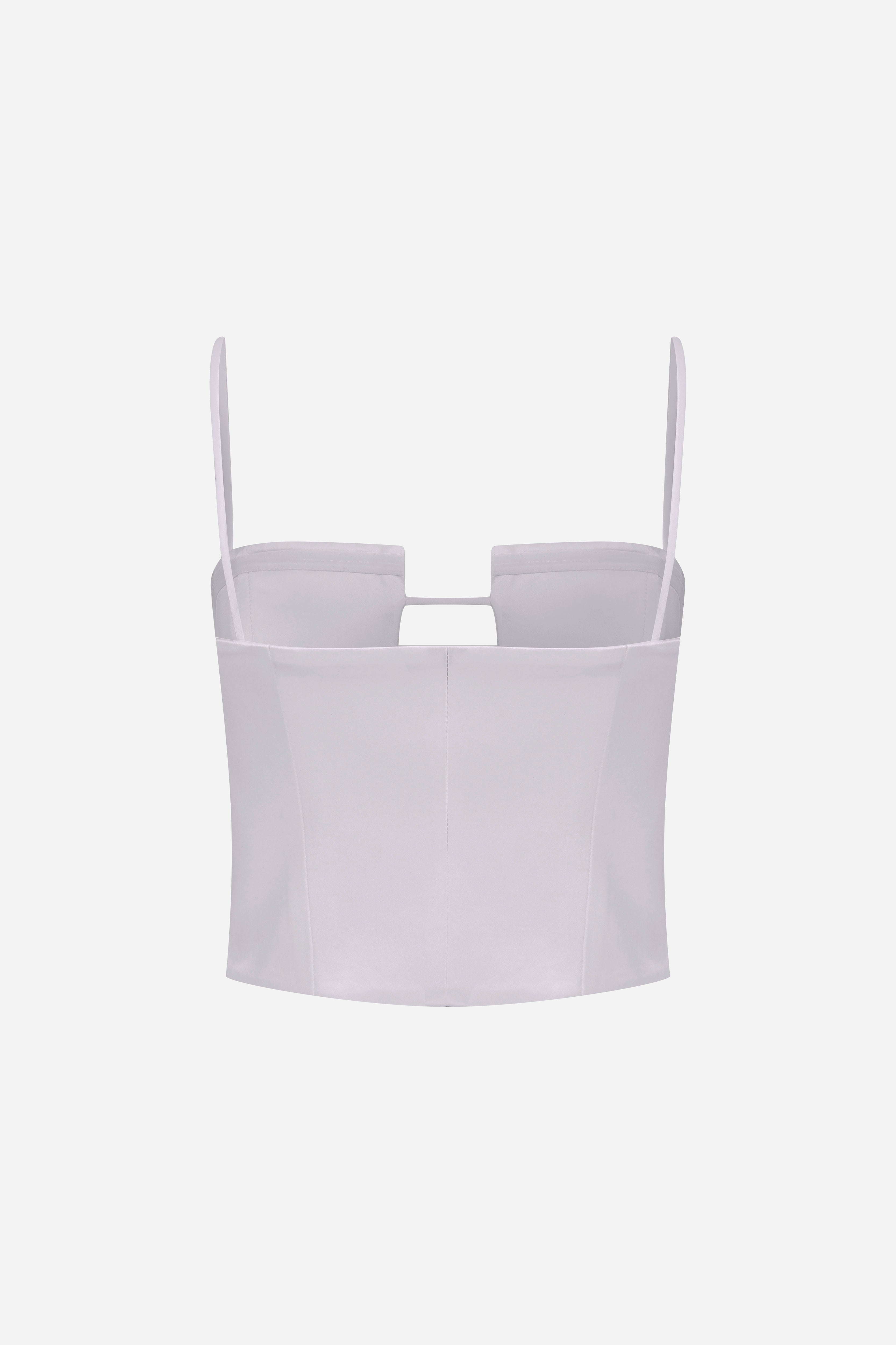 Bowie - 3 String Detailed Corset Top