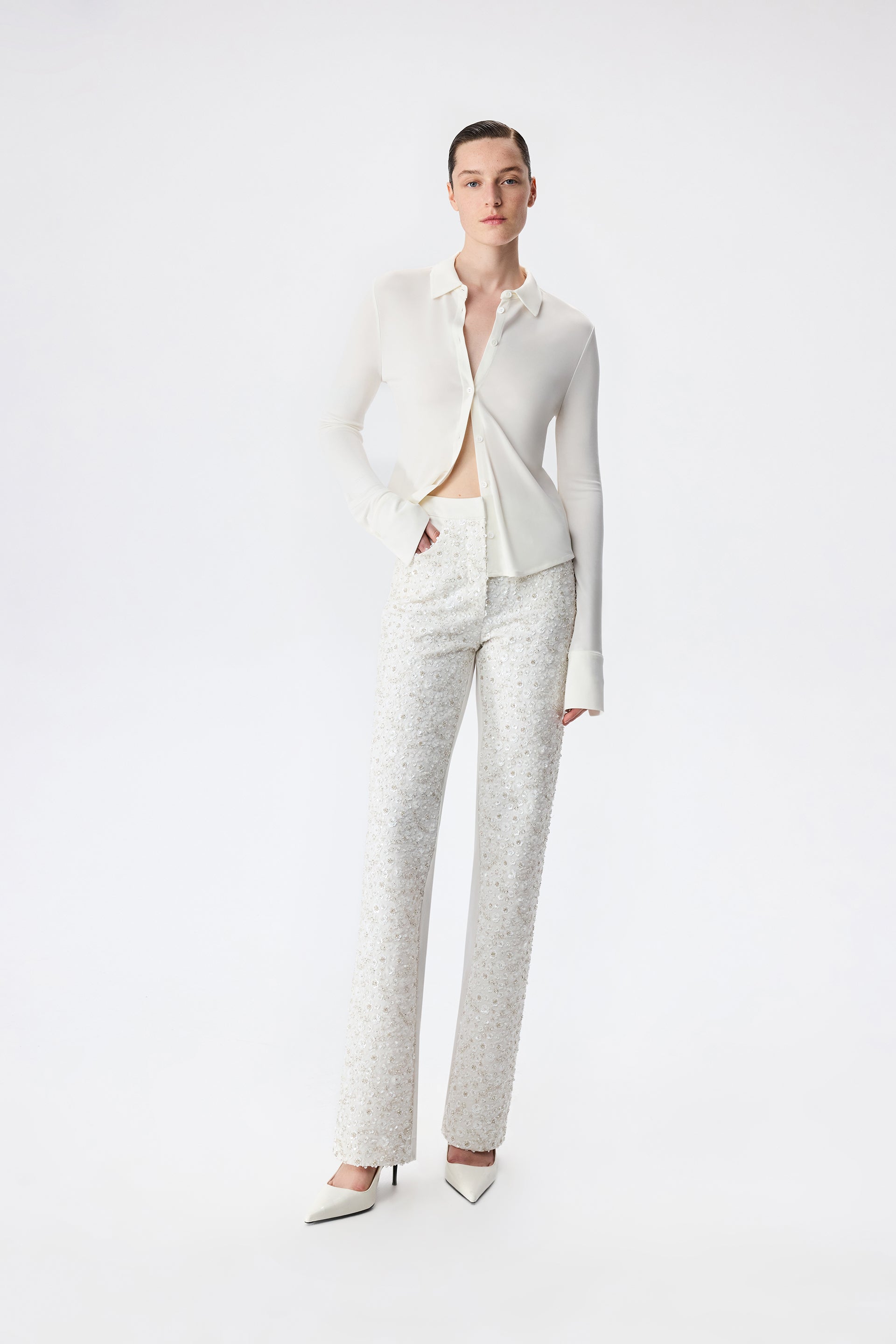 Diedra - Sequin Detailed Trousers
