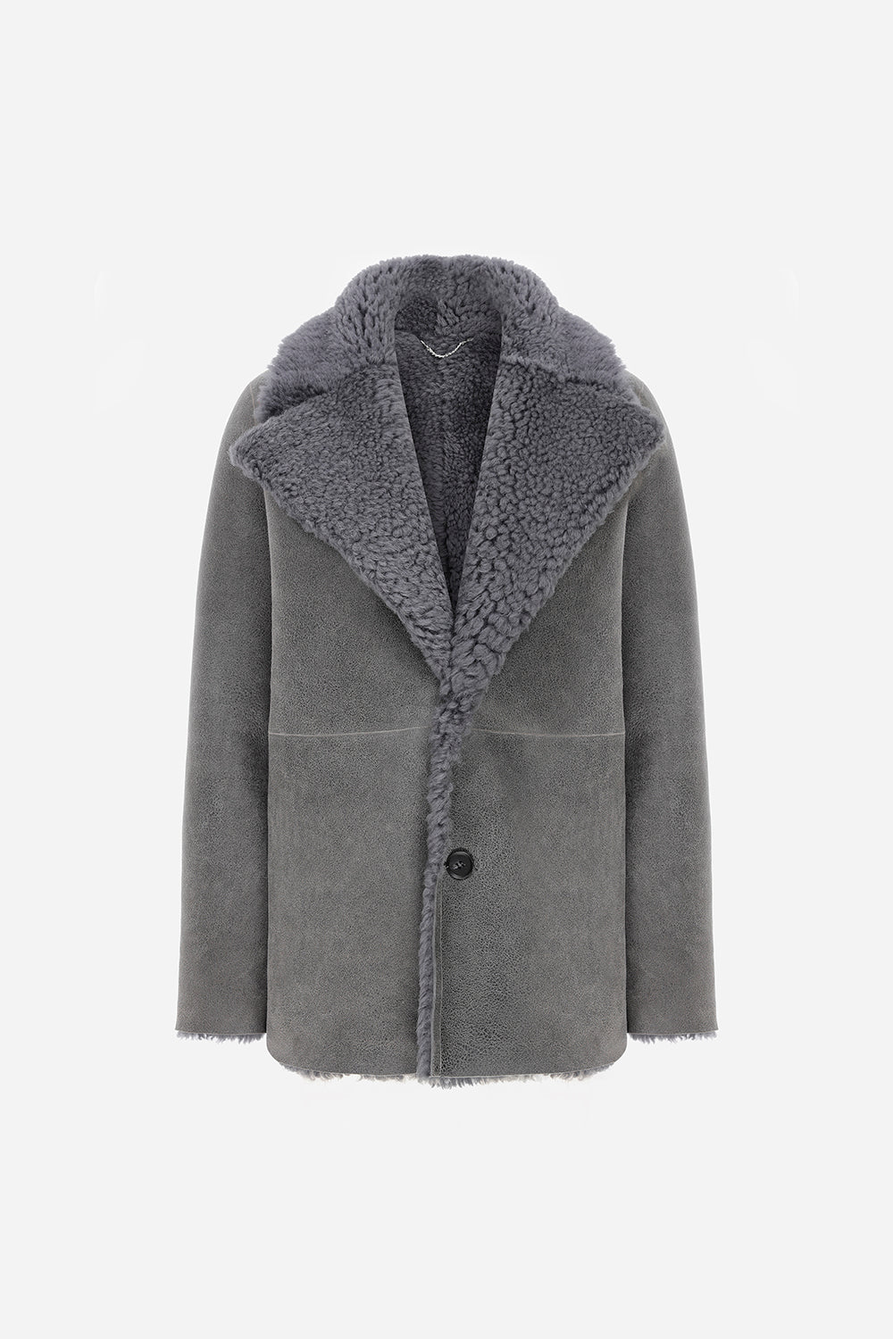 Juno - Reversible Iceland Shearling Leather Coat