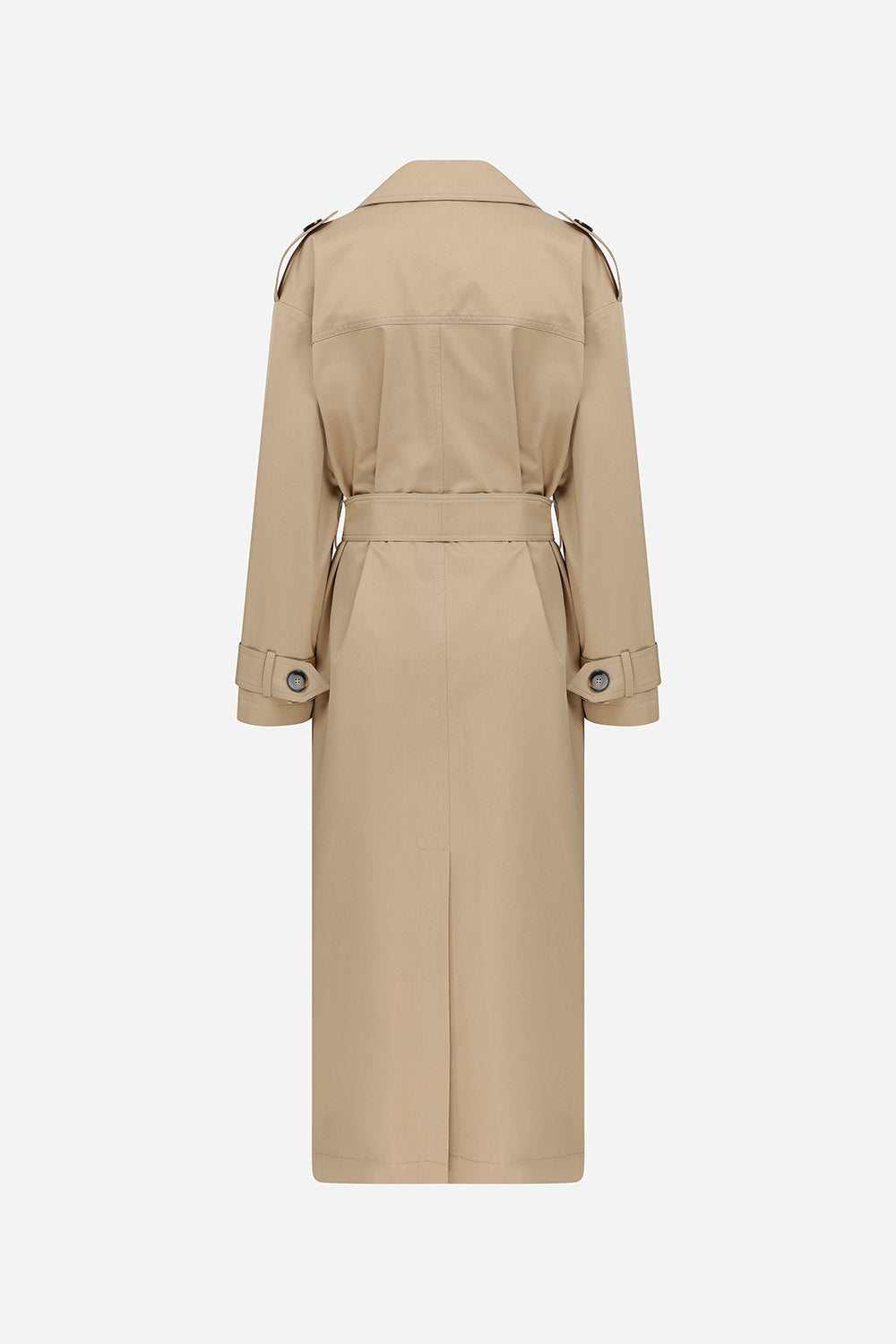 Poppy - Removable Scarf Detailed Trench Coat