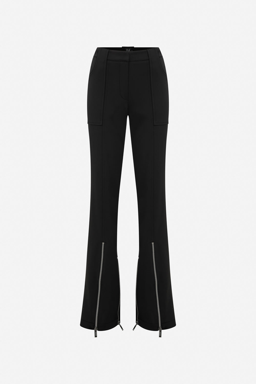 Regina - Zipper Detailed Trousers