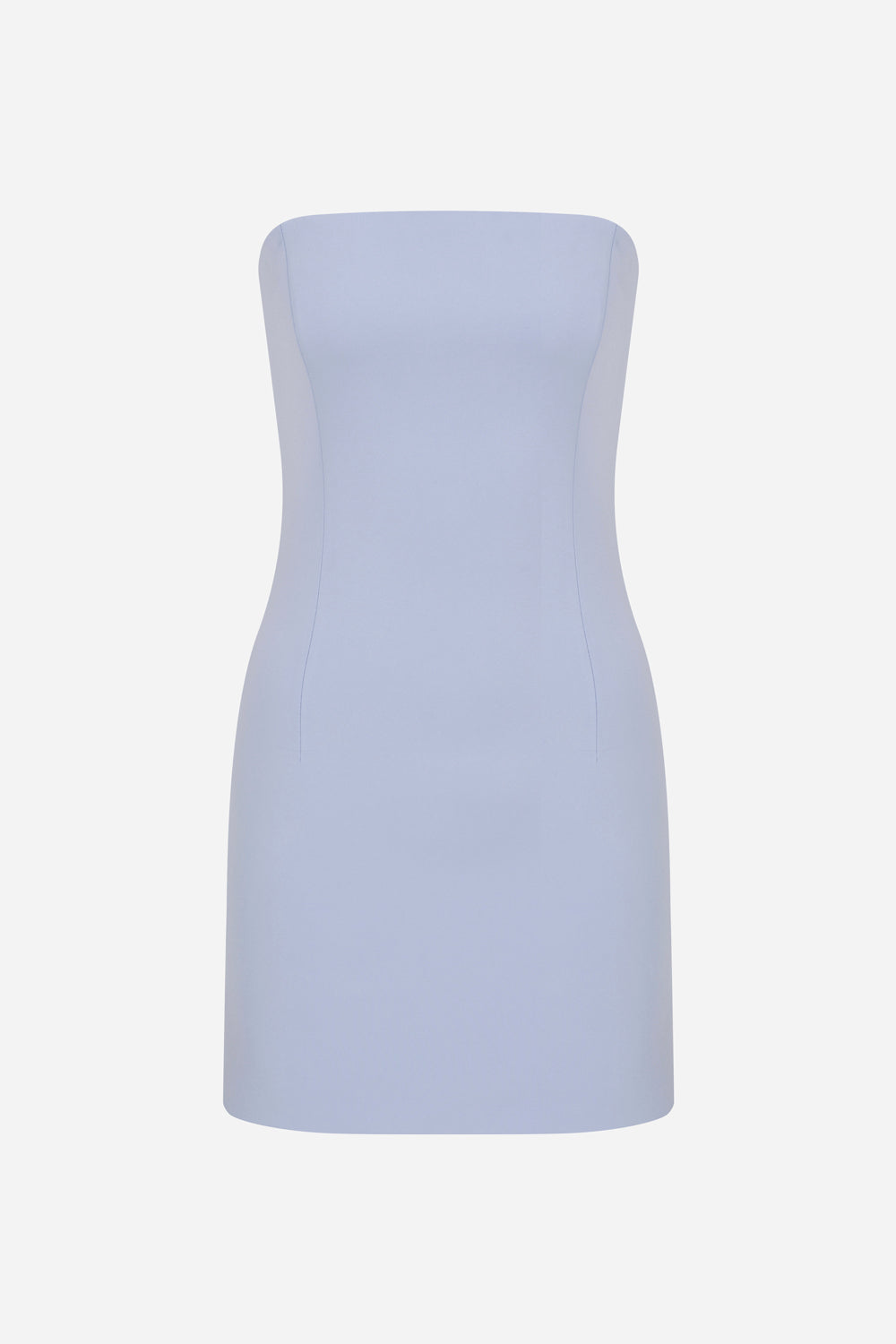 Anastasia-Strapless Mini Dress With A Chiffon Maxi Dress Overlay