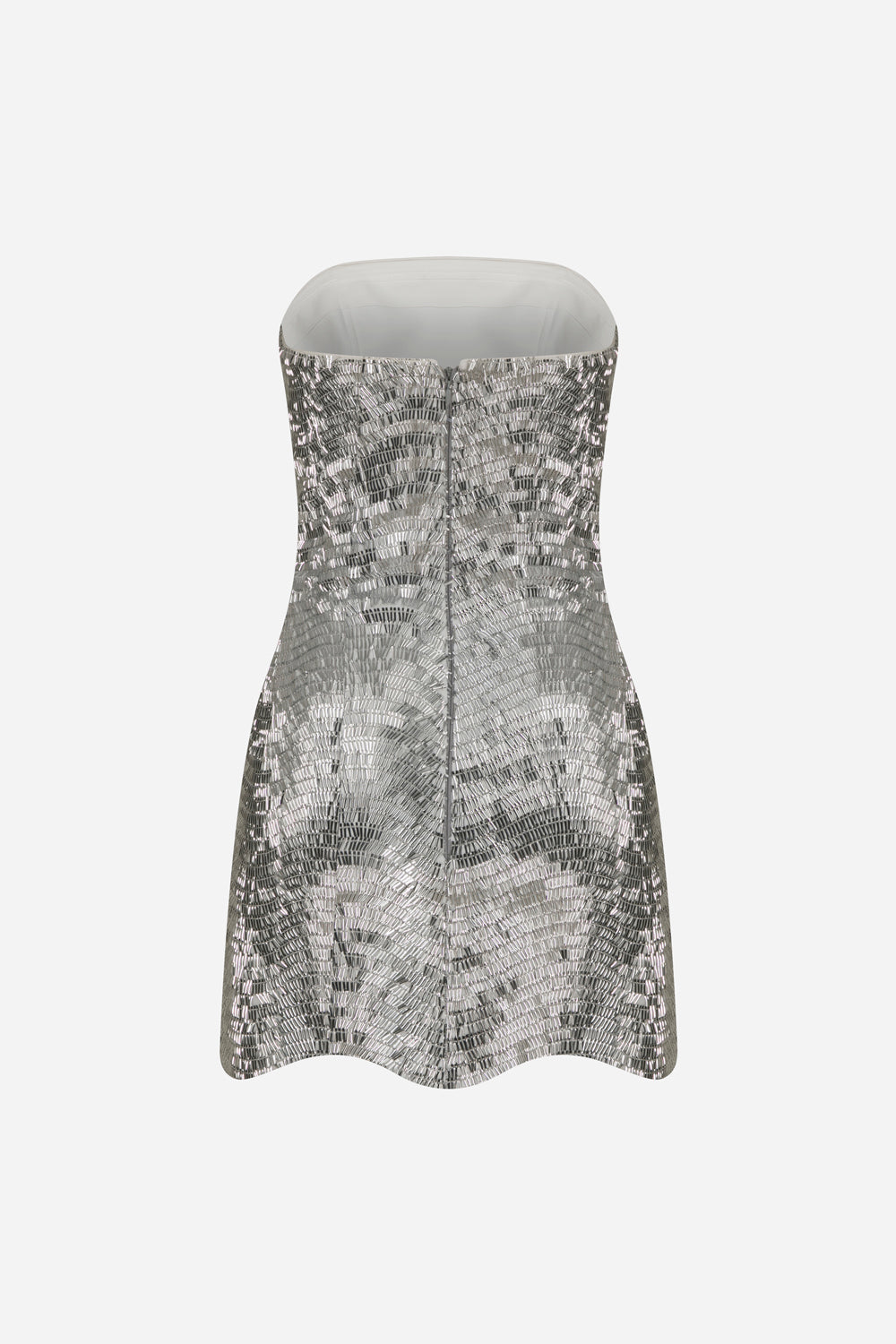 Moss - Strapless Sequinned Dress