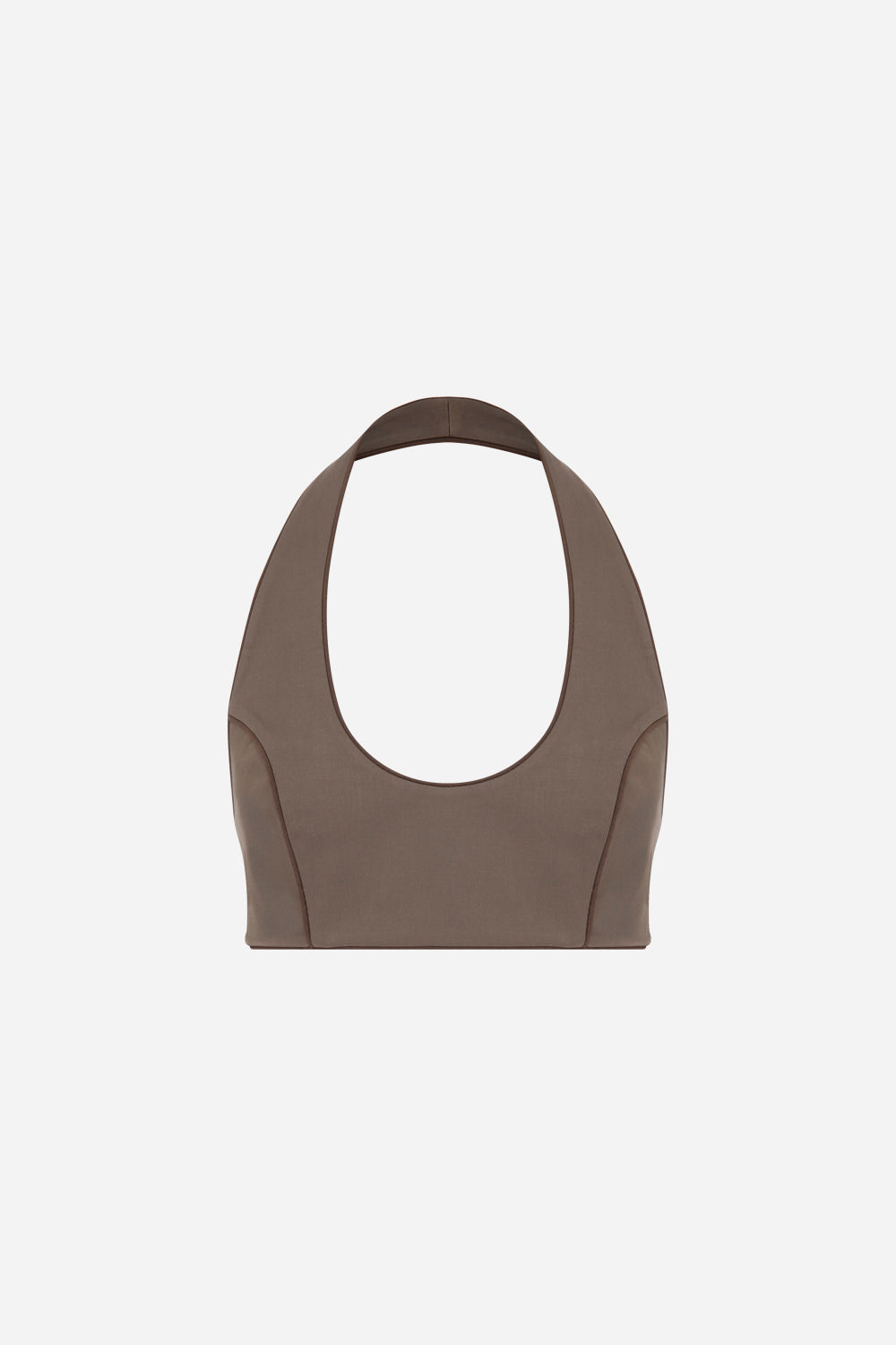 Katie - U Neck Satin Tank Top