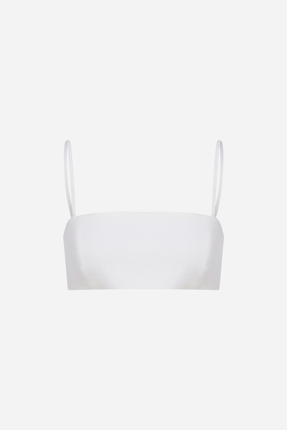 Jill - Linen Crop Top