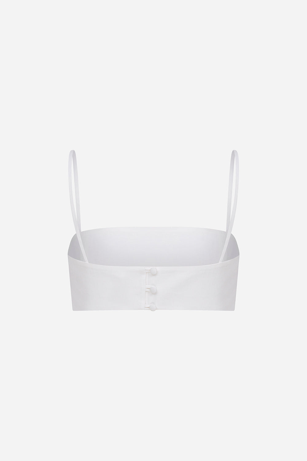 Jill - Linen Crop Top