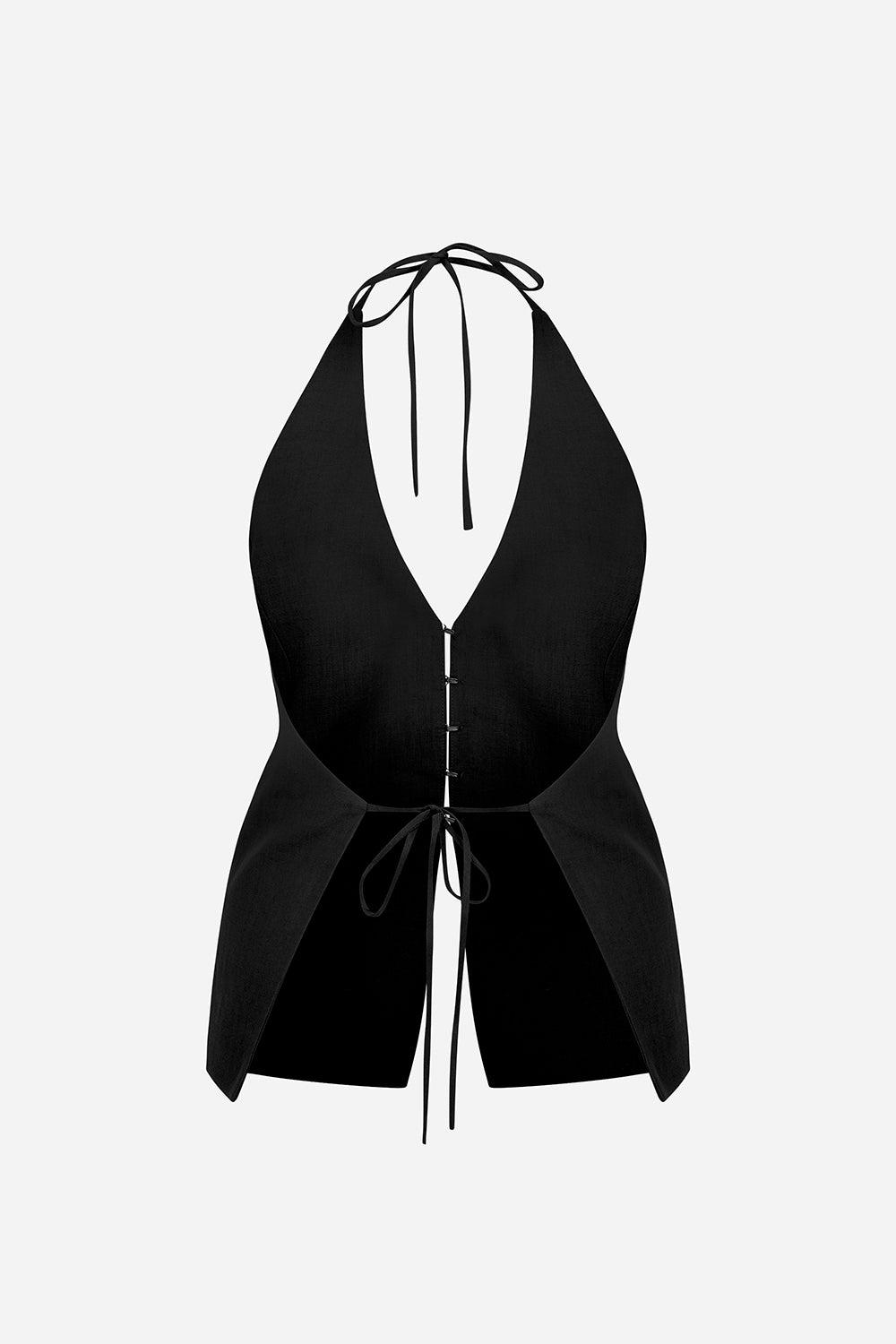 Gilly - Linen Backless Vest