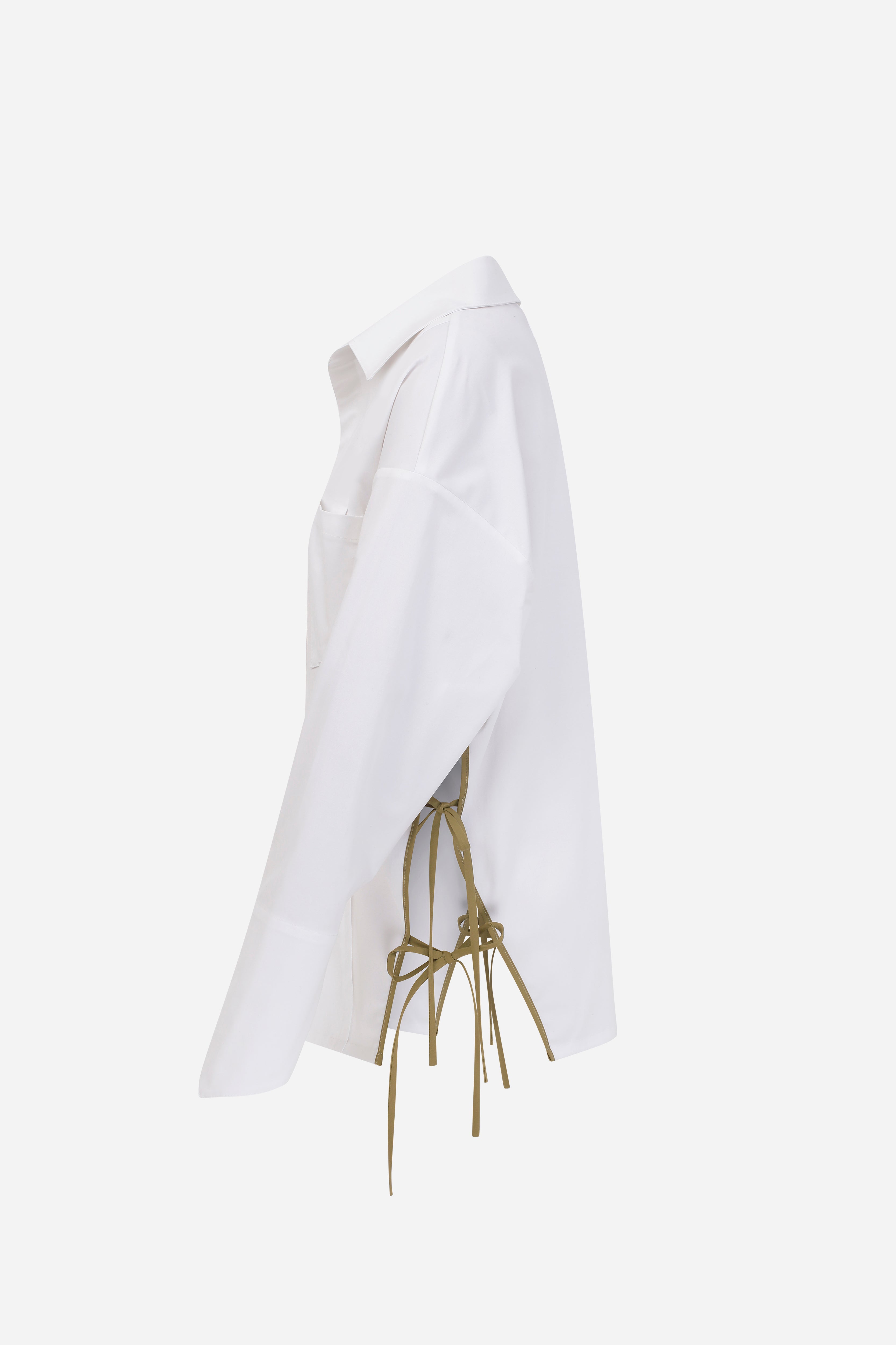 WENDY - OVERSIZED POPLIN SHIRT WITH OPEN SIDES