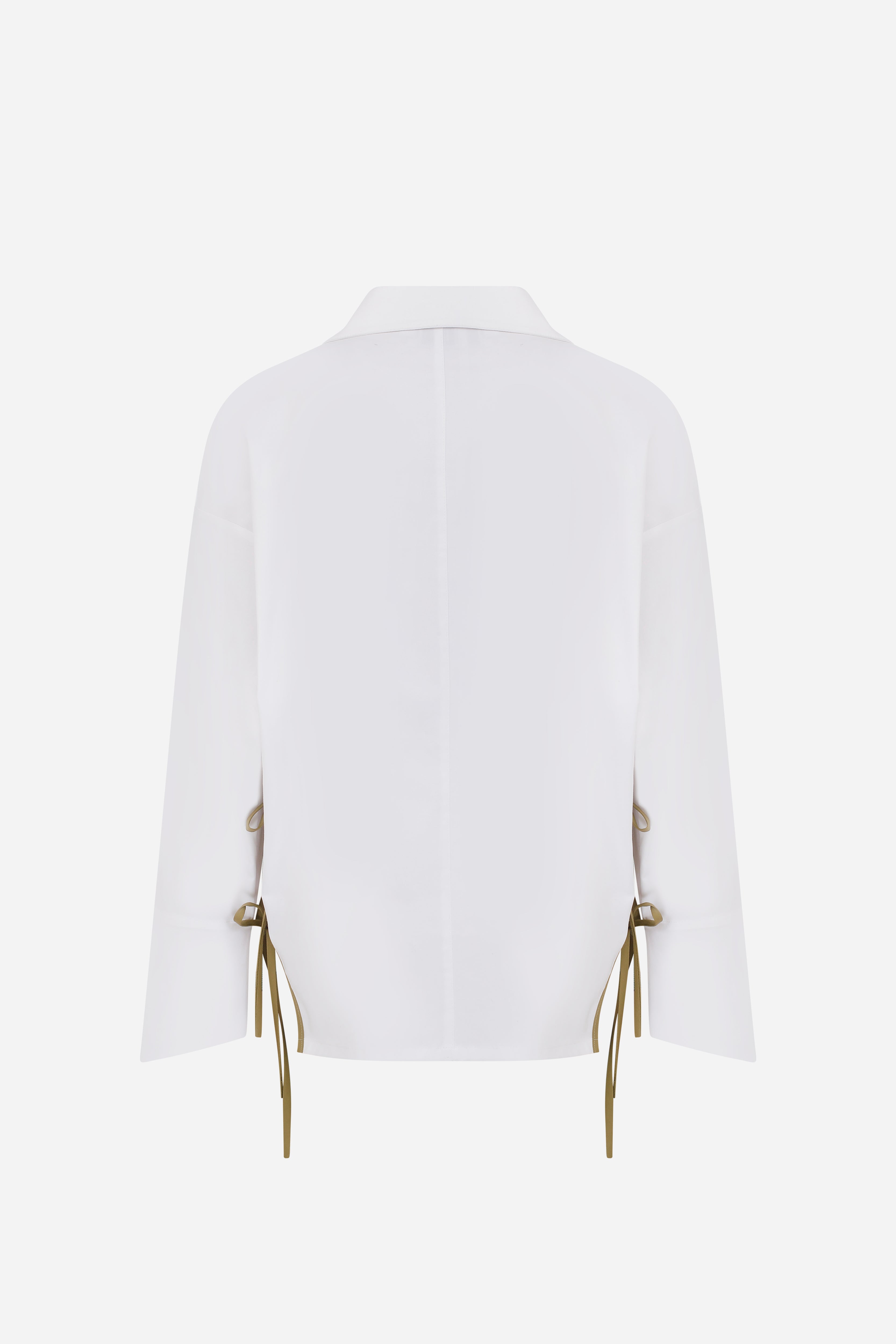 WENDY - OVERSIZED POPLIN SHIRT WITH OPEN SIDES