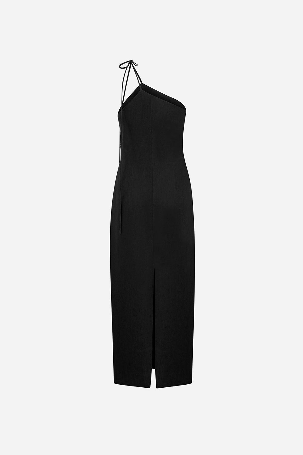 Odine - Linen Dress With Handmade Mirror Details