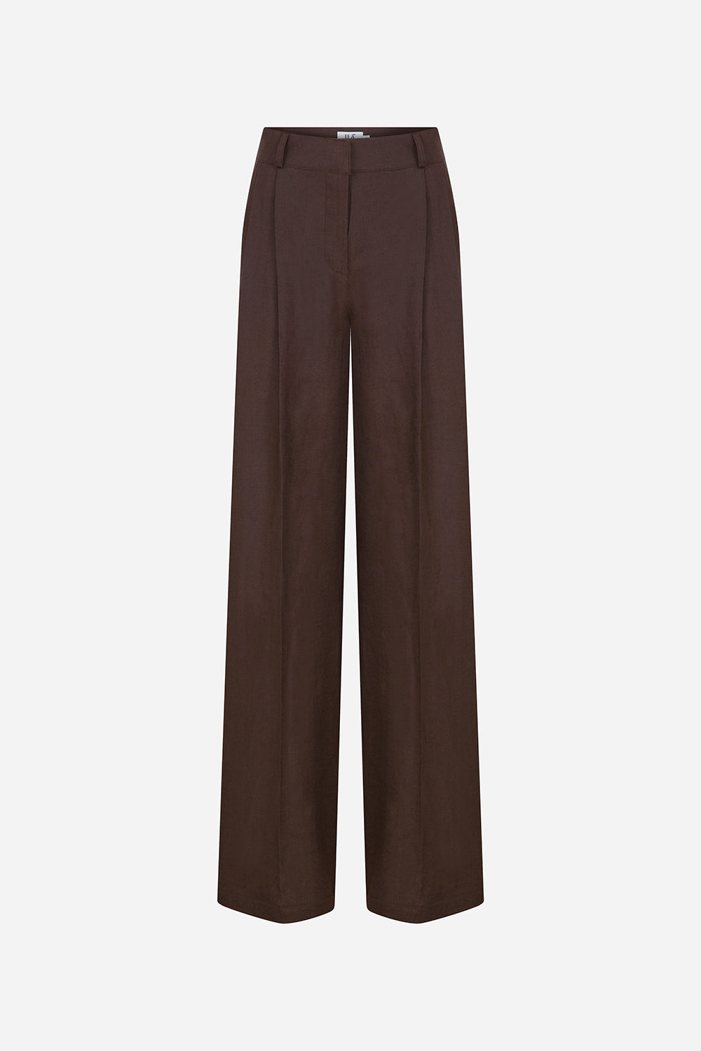 Lucia - Tailored Double Pleated Linen Trousers