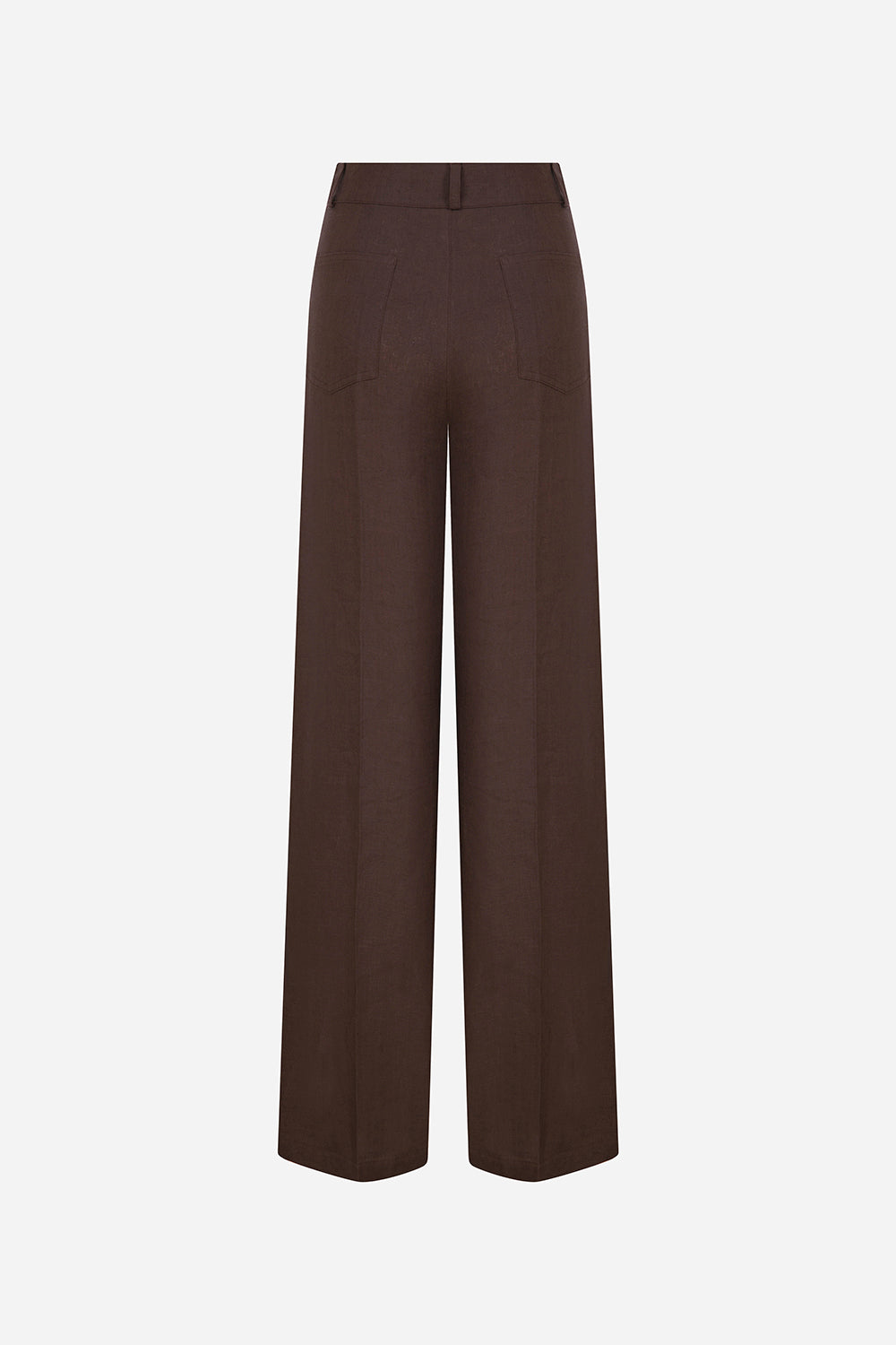 Lucia - Tailored Double Pleated Linen Trousers