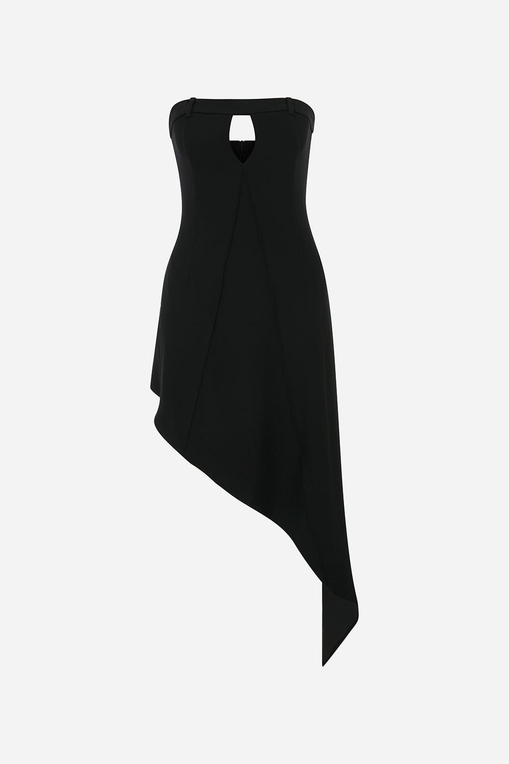 Liya - Strapless Assymetric Dress