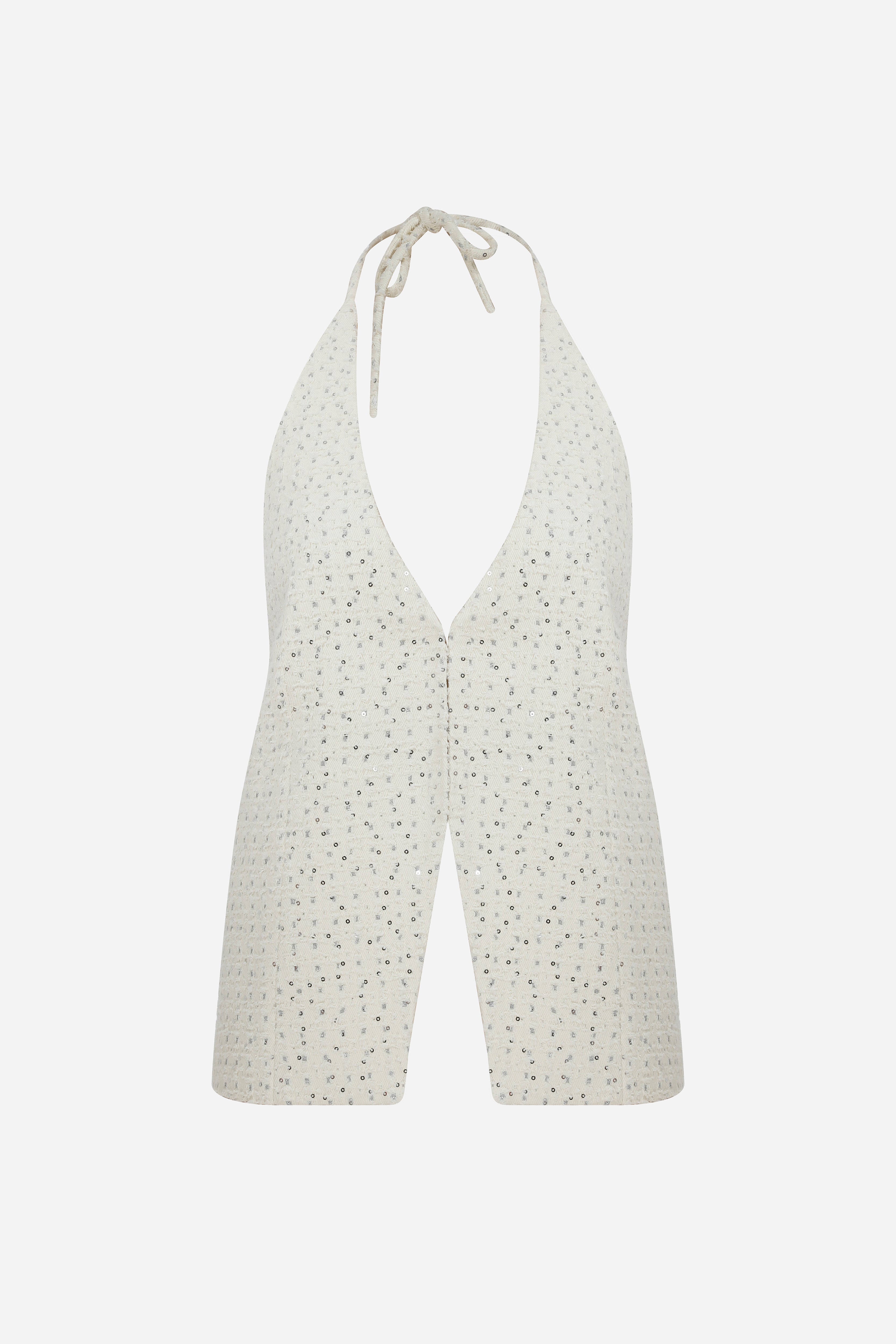 Joie - Denim Backless Vest