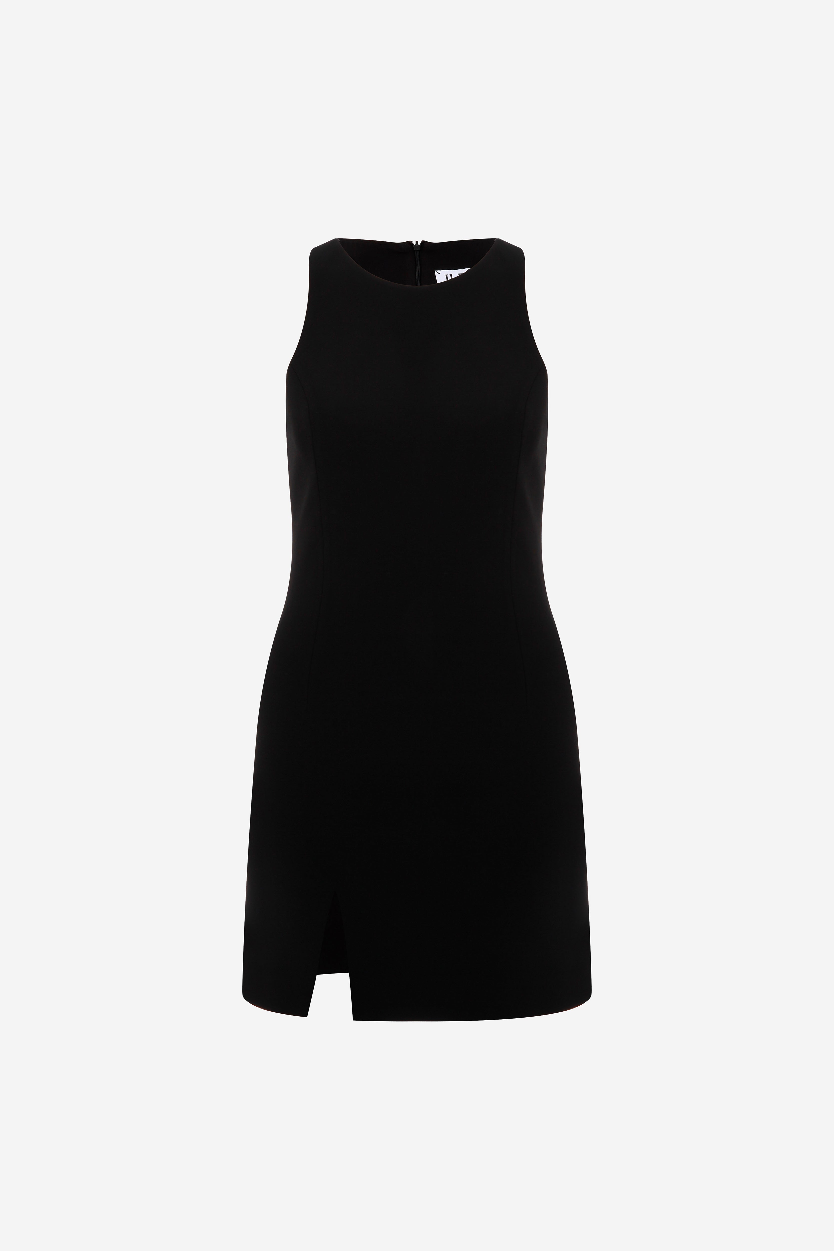 LORA - HALTER NECK MINI DRESS