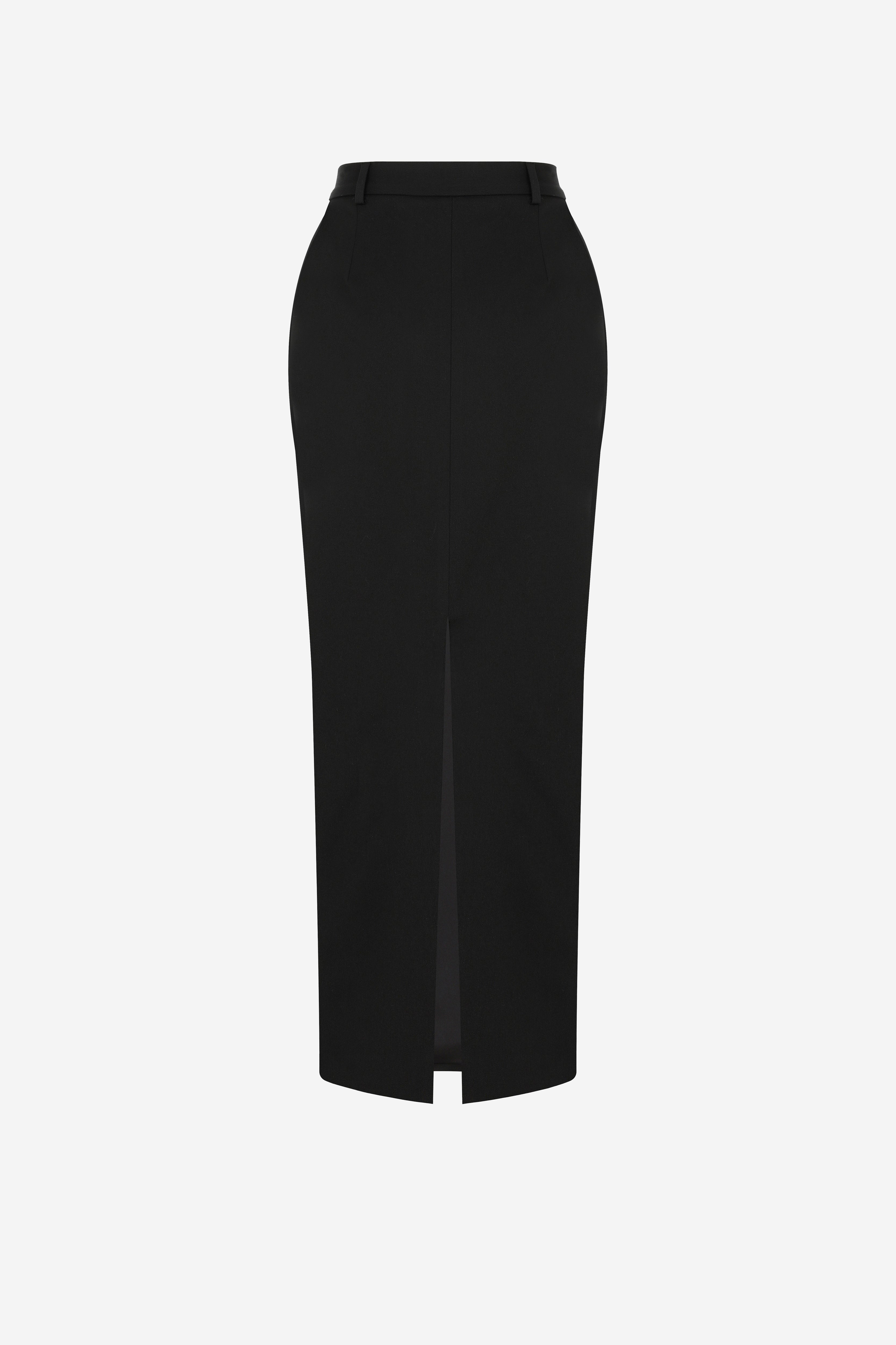 LOU - TUBE SKIRT WITH BACK SLIT