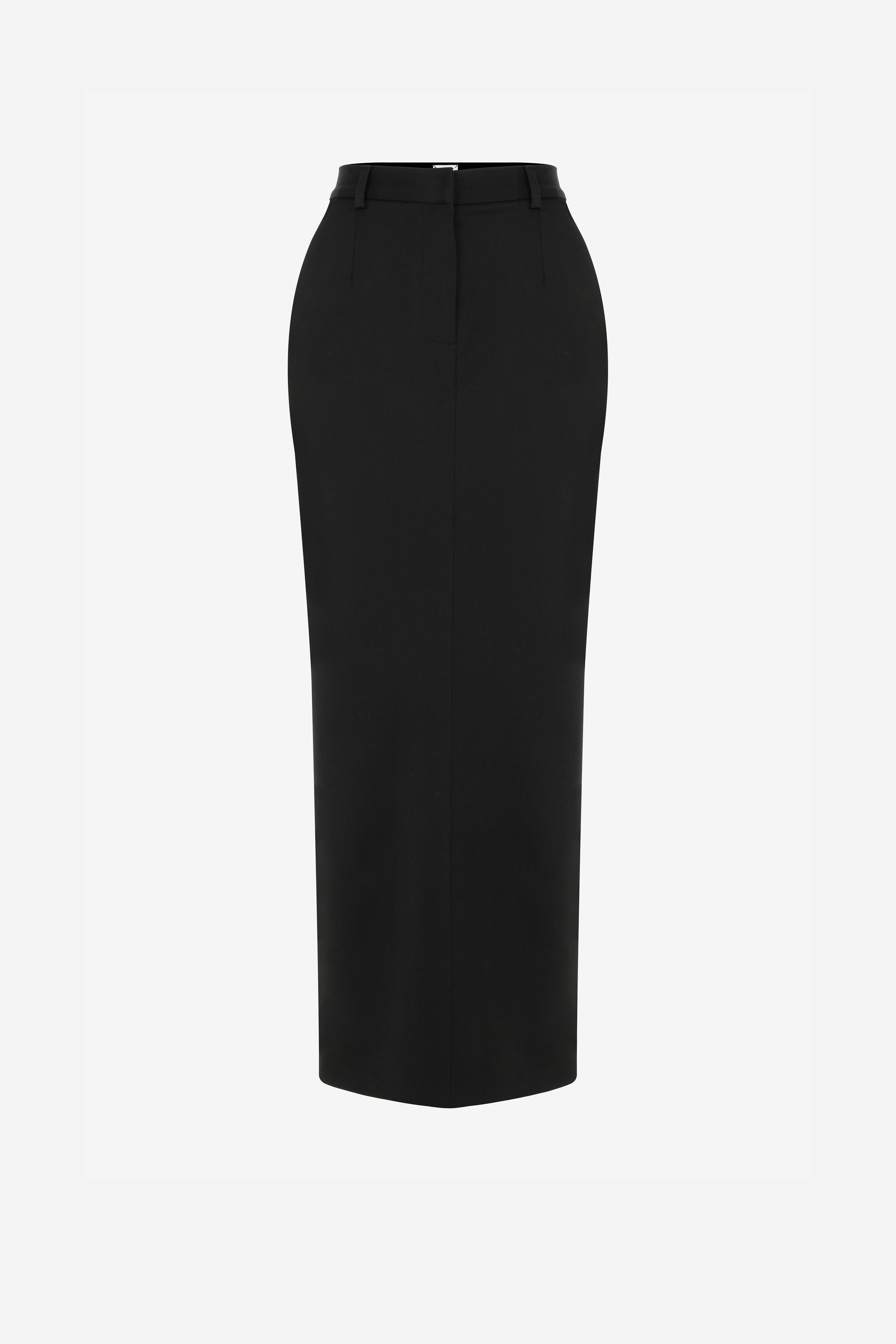 LOU - TUBE SKIRT WITH BACK SLIT