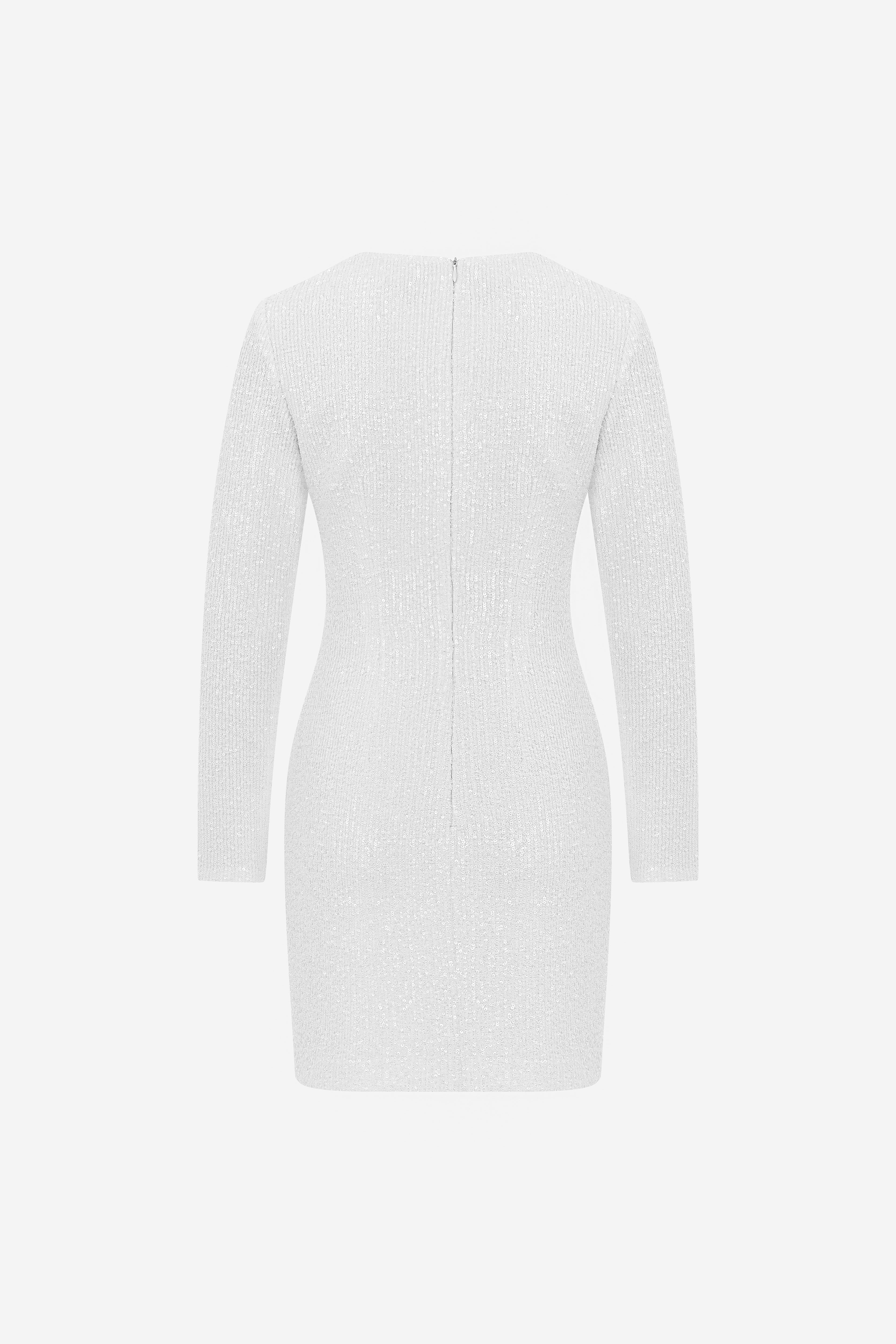 MERCURY-SEQUIN MINI DRESS