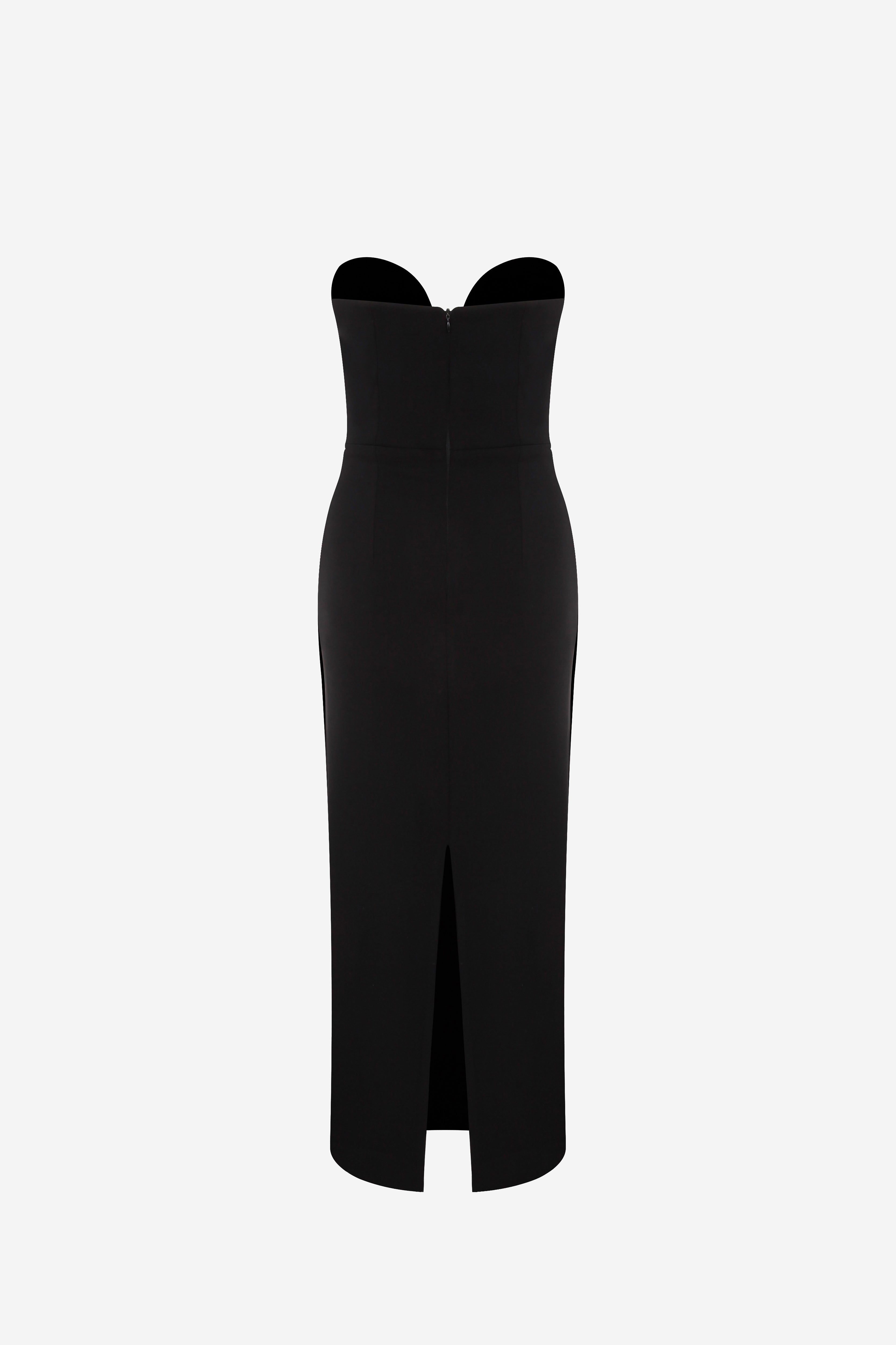 NEO - CORSET DRESS WITH HAND-STITCHED SEQUIN DETAILS